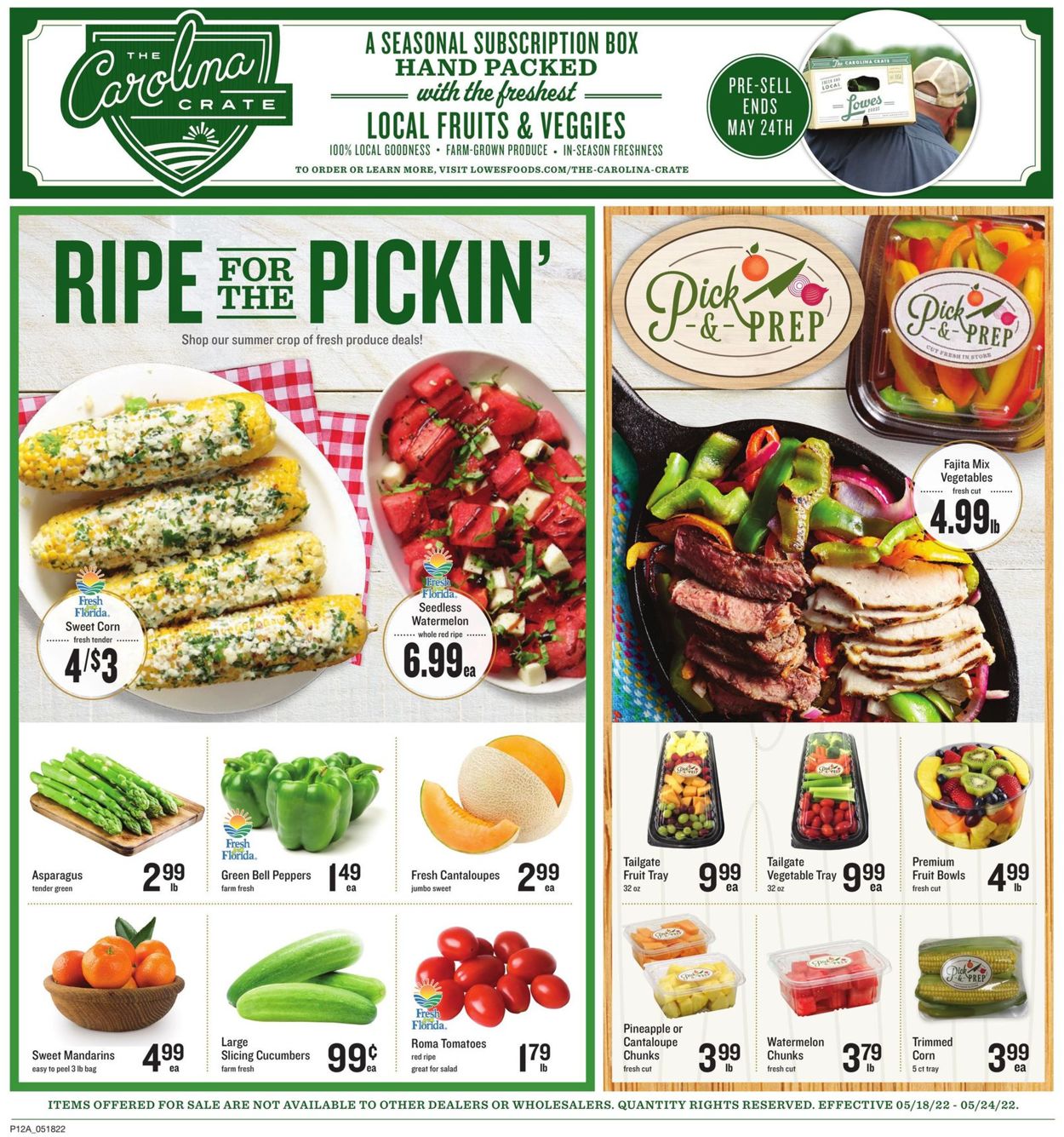 Lowes Foods Weekly Ad Circular - valid 05/18-05/24/2022 (Page 16)