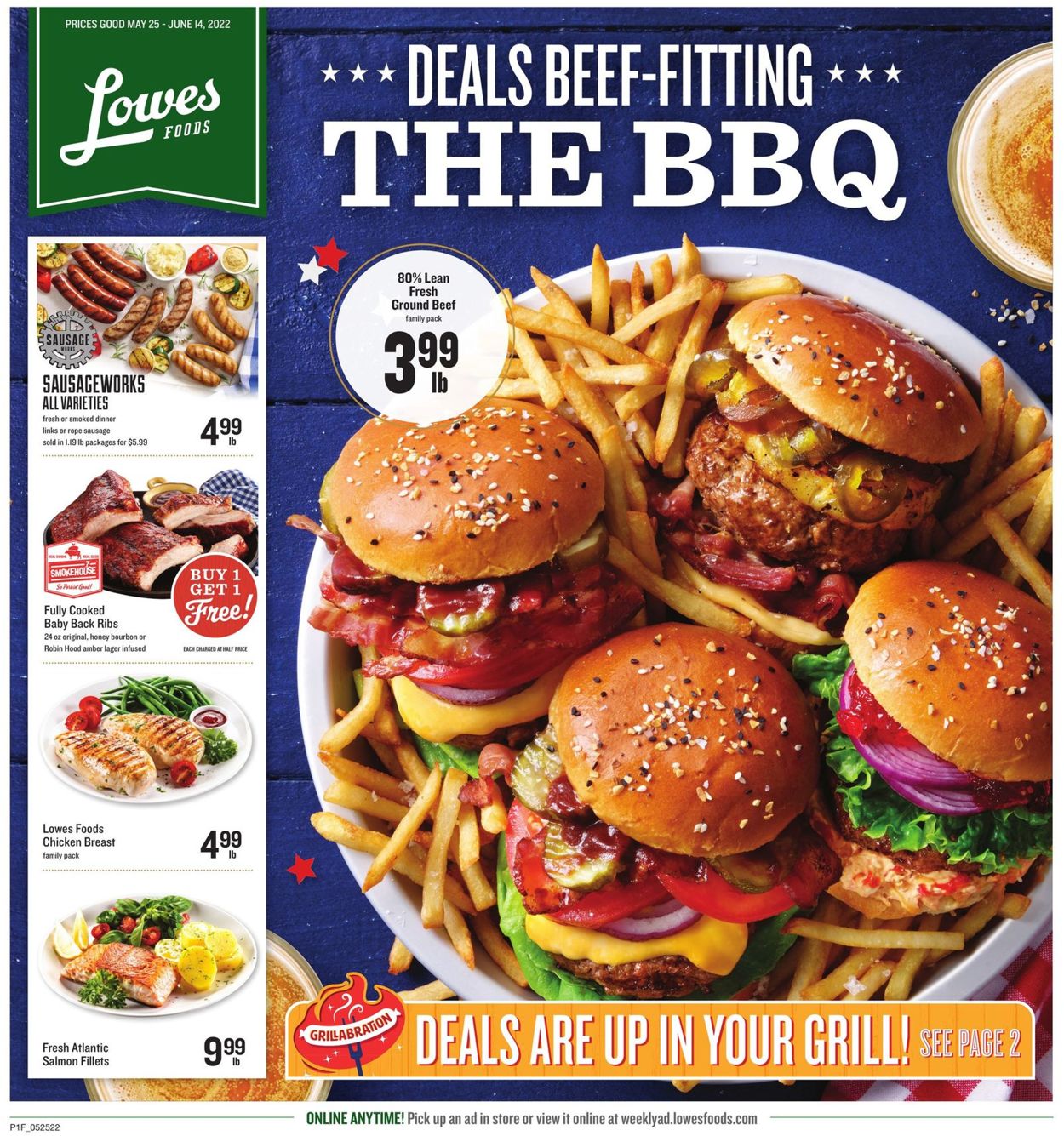 Lowes Foods Weekly Ad Circular - valid 05/25-06/14/2022