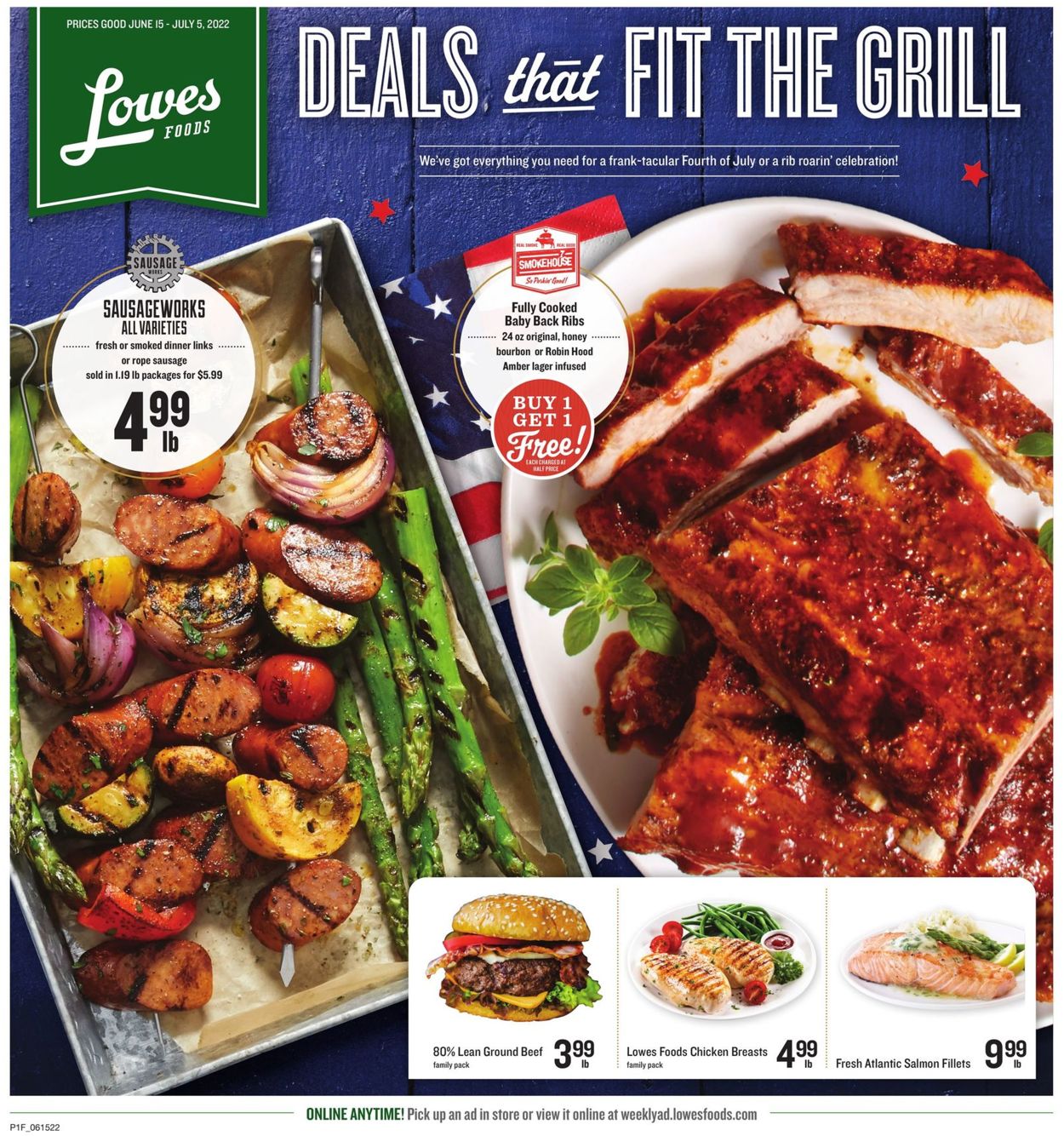 Lowes Foods Weekly Ad Circular - valid 06/15-07/05/2022