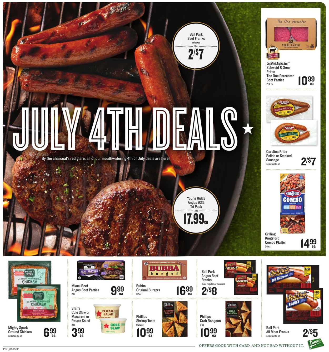 Lowes Foods Weekly Ad Circular - valid 06/15-07/05/2022 (Page 3)