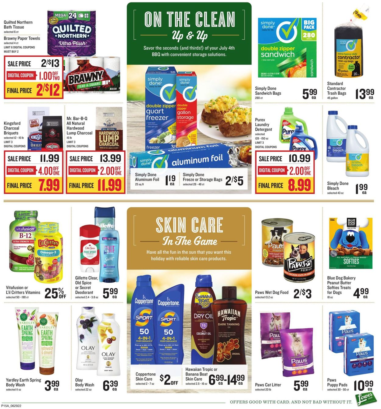 Lowes Foods - 4th of July Sale Weekly Ad Circular - valid 06/29-07/05/2022 (Page 21)