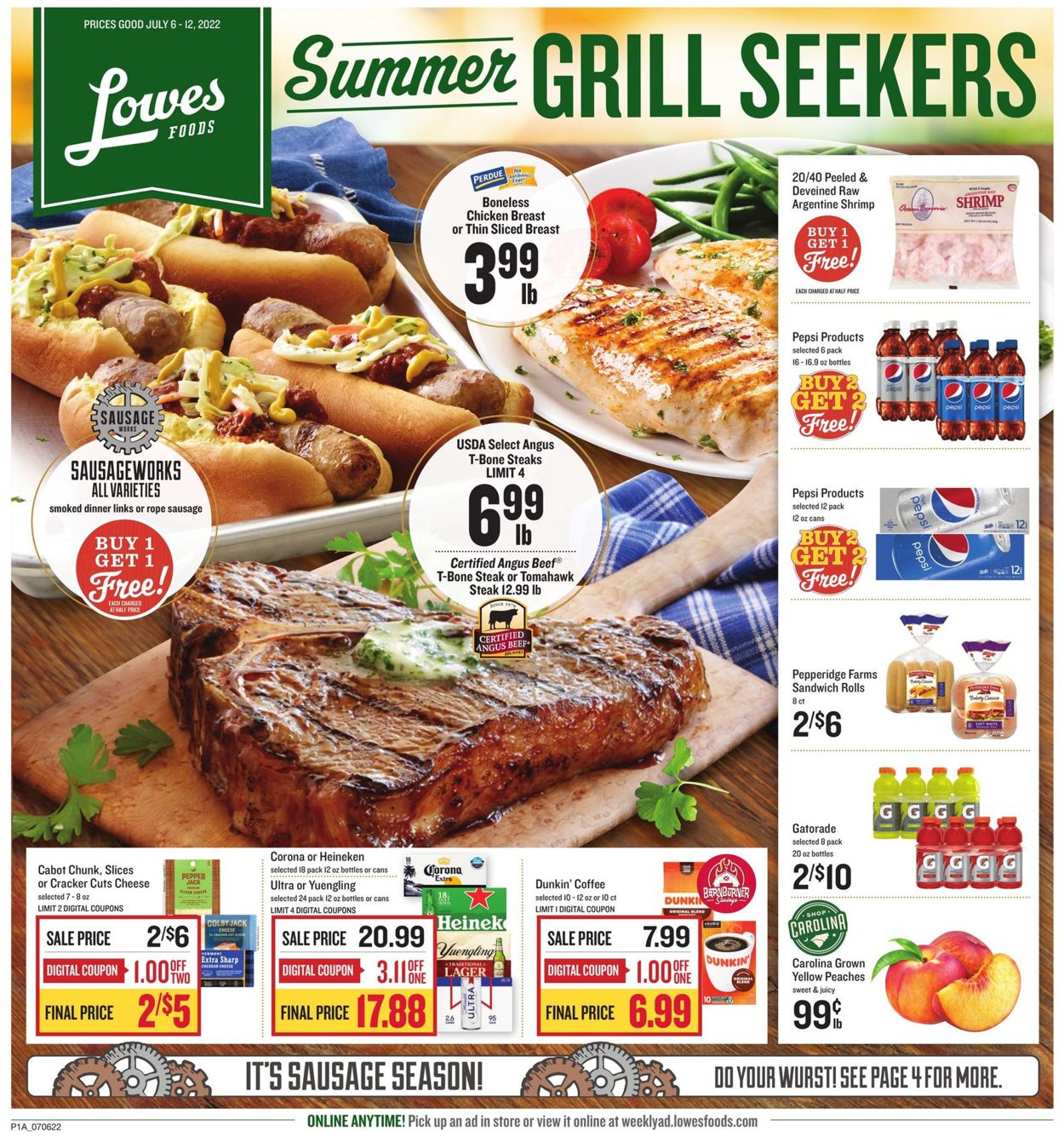 Lowes Foods Weekly Ad Circular - valid 07/06-07/12/2022