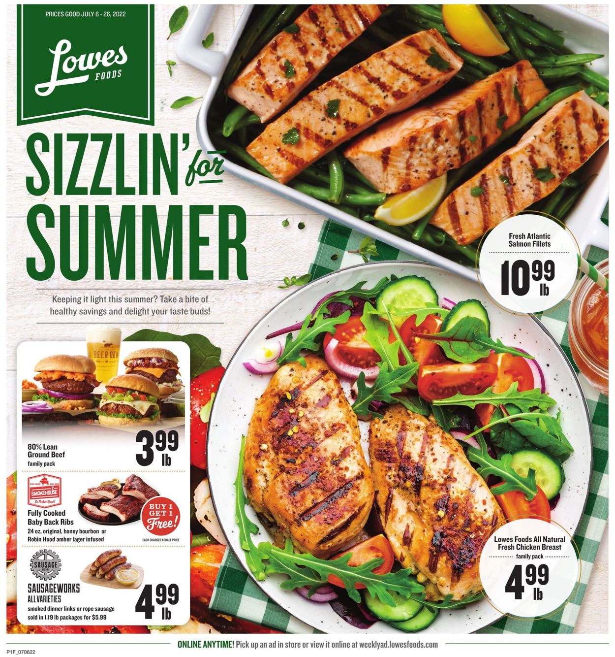 Lowes Foods Weekly Ad Circular - valid 07/06-07/26/2022