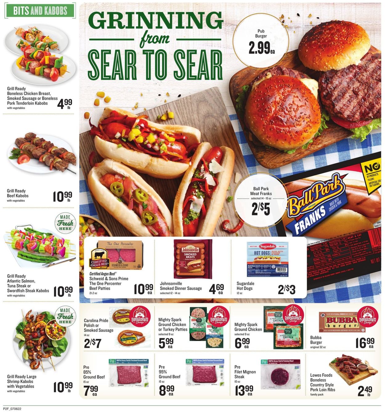 Lowes Foods Weekly Ad Circular - valid 07/06-07/26/2022 (Page 2)
