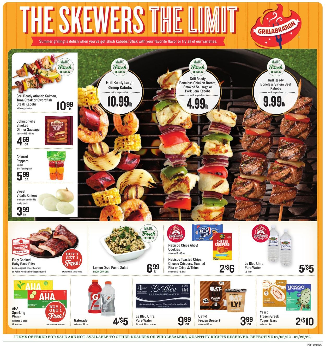 Lowes Foods Weekly Ad Circular - valid 07/06-07/26/2022 (Page 8)