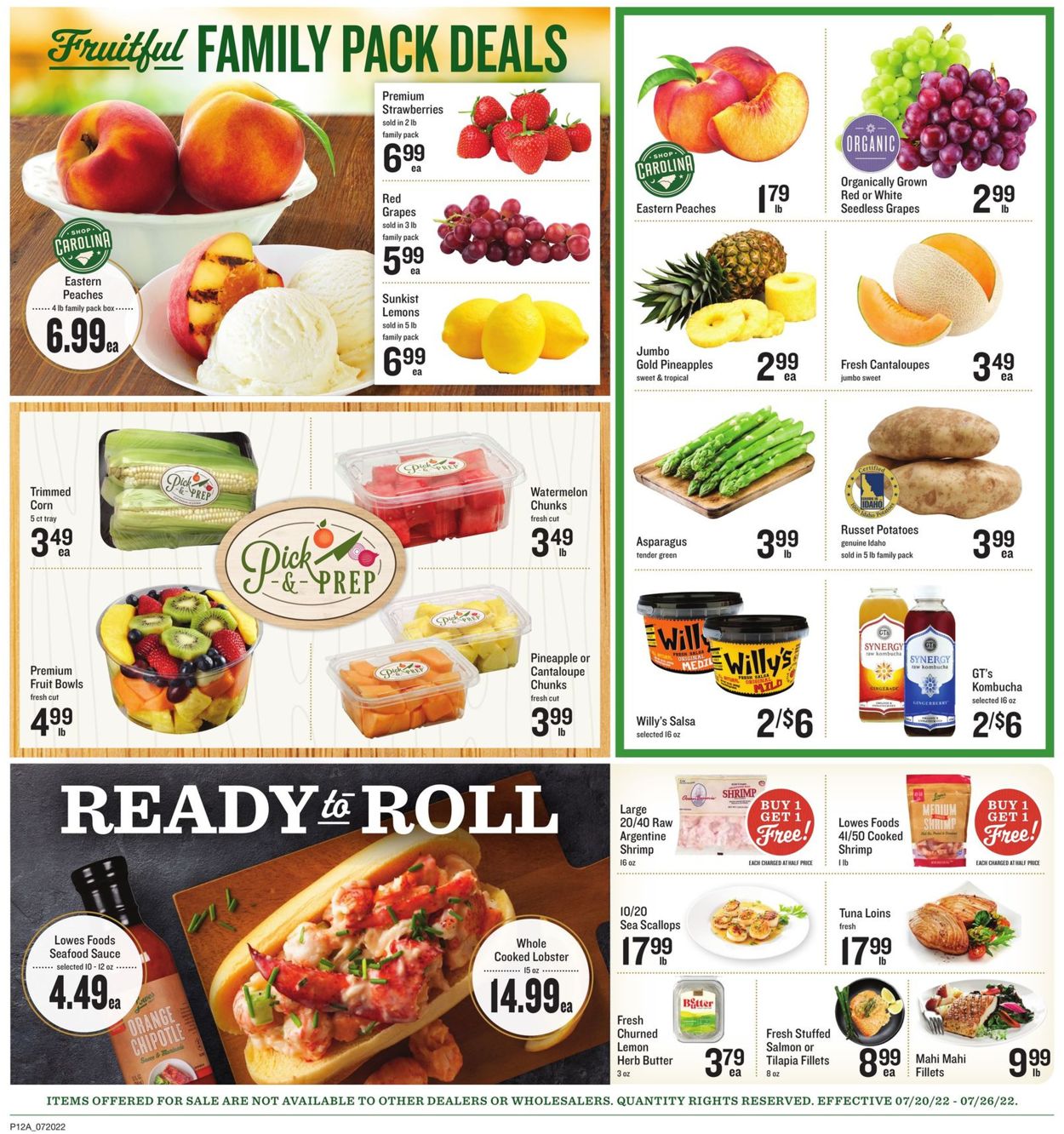 Lowes Foods Weekly Ad Circular - valid 07/20-07/26/2022 (Page 17)