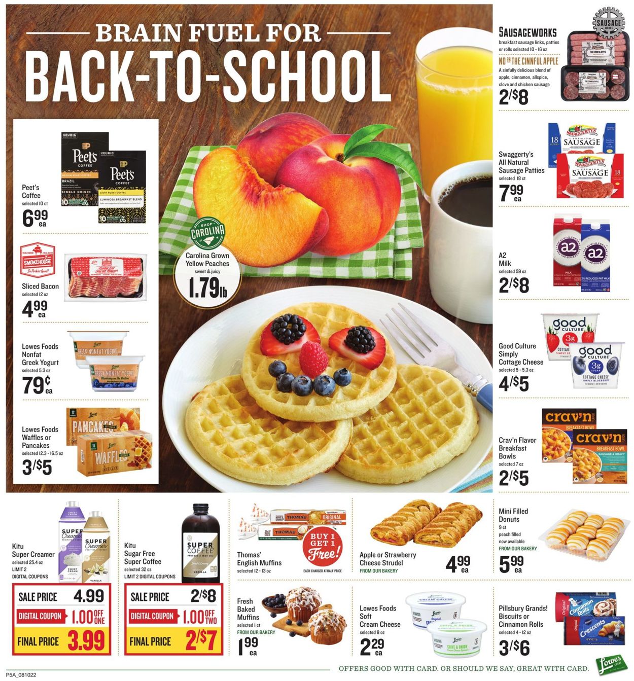 Lowes Foods Weekly Ad Circular - valid 08/10-08/16/2022 (Page 5)