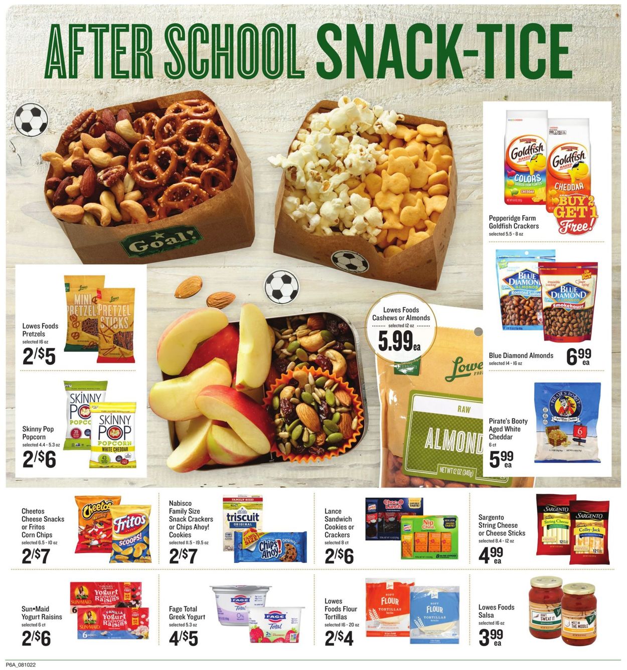 Lowes Foods Weekly Ad Circular - valid 08/10-08/16/2022 (Page 6)