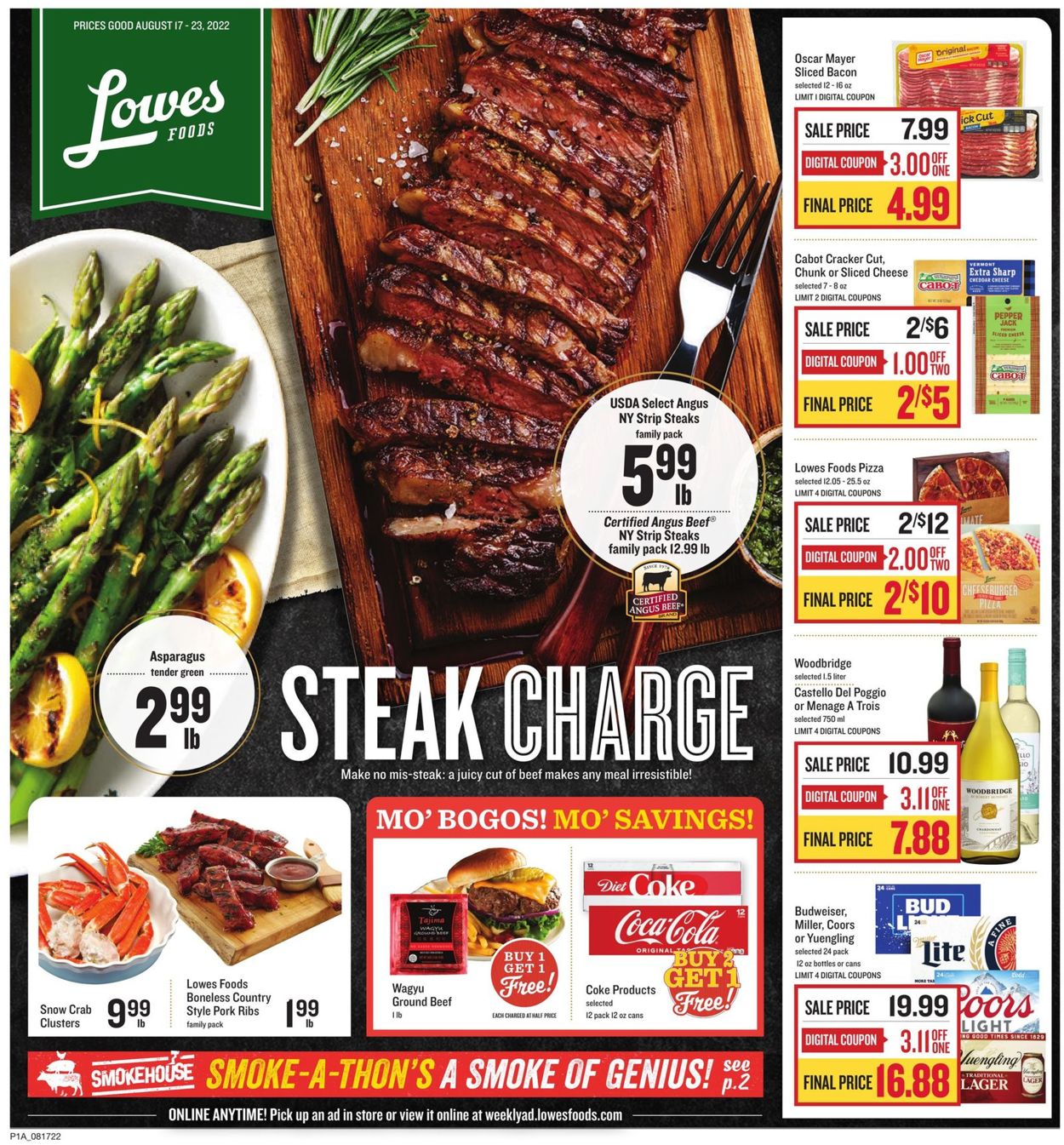 Lowes Foods Weekly Ad Circular - valid 08/17-08/23/2022
