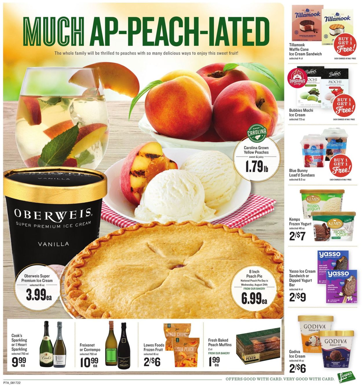 Lowes Foods Weekly Ad Circular - valid 08/17-08/23/2022 (Page 7)