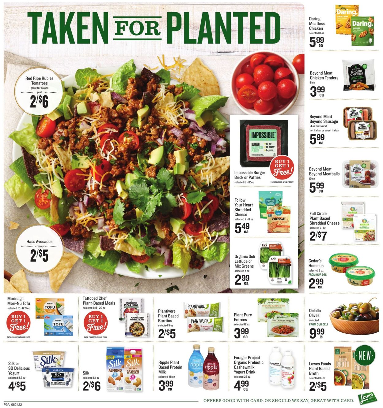 Lowes Foods Weekly Ad Circular - valid 08/24-08/30/2022 (Page 12)