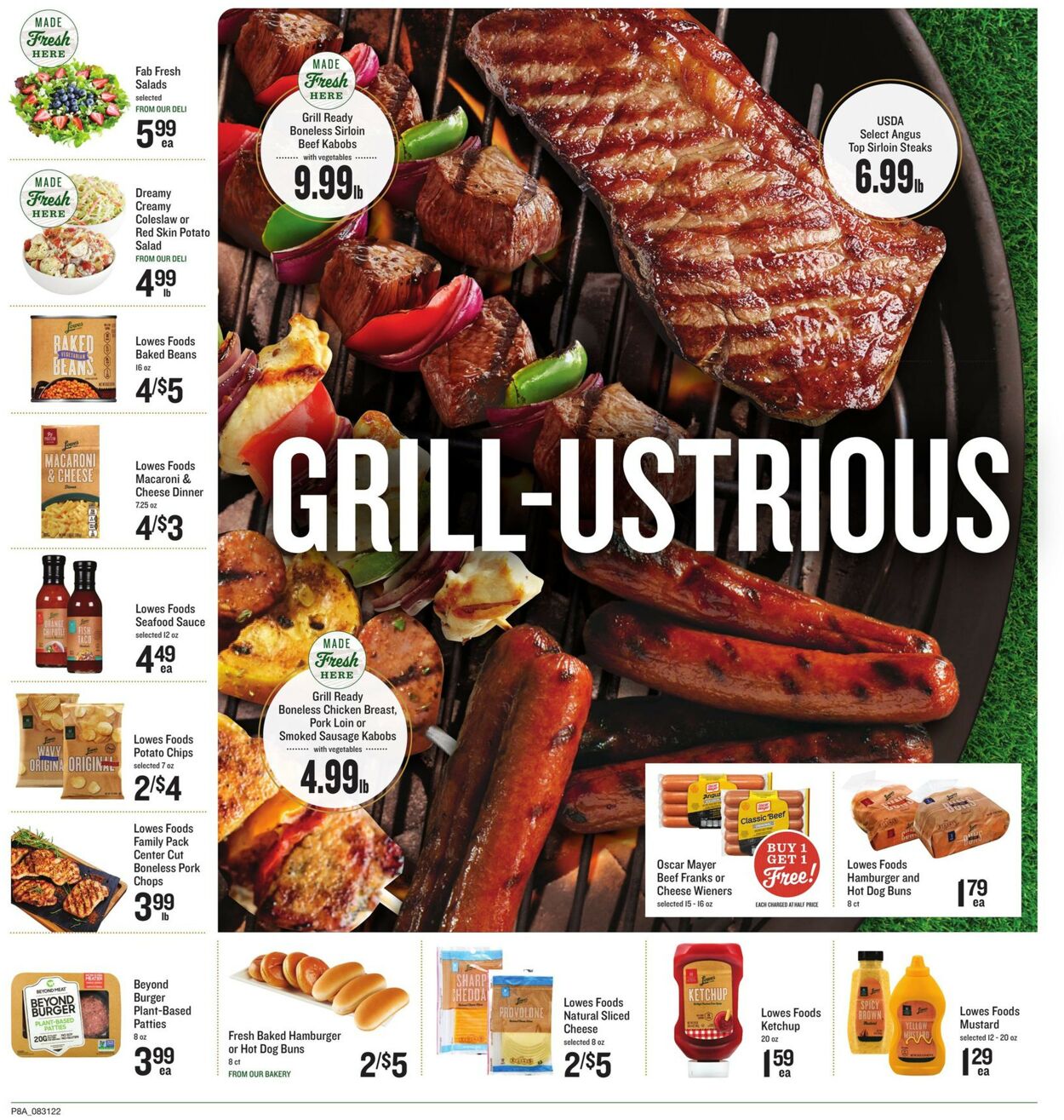 Lowes Foods Weekly Ad Circular - valid 08/31-09/06/2022 (Page 11)