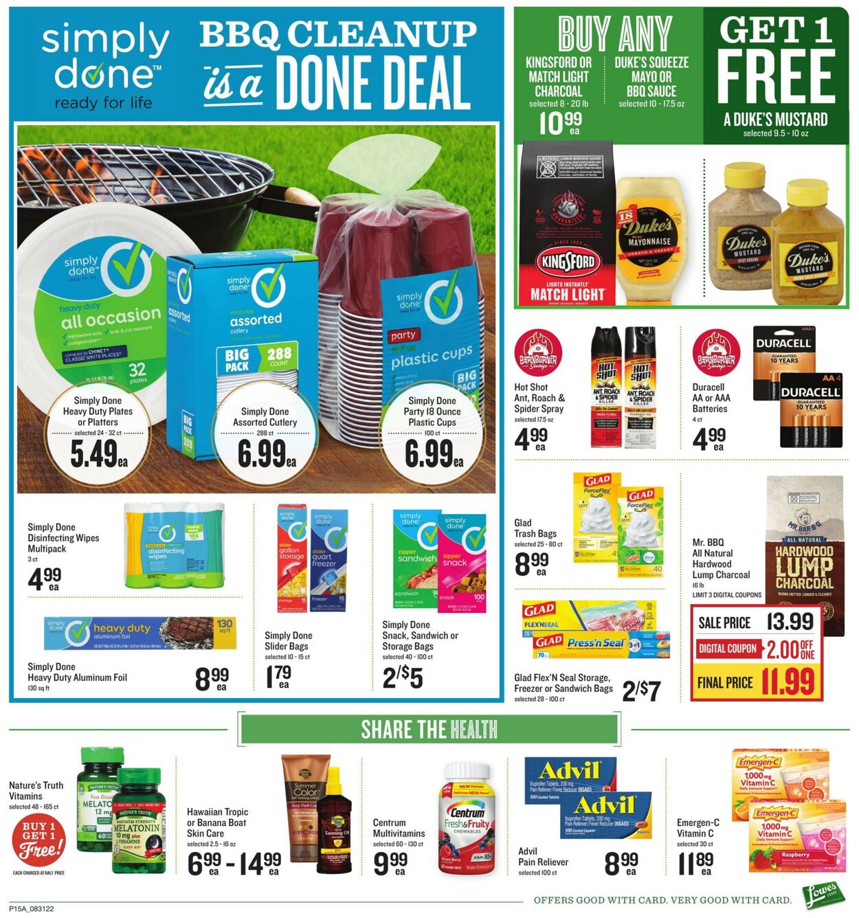 Lowes Foods Weekly Ad Circular - valid 08/31-09/06/2022 (Page 21)