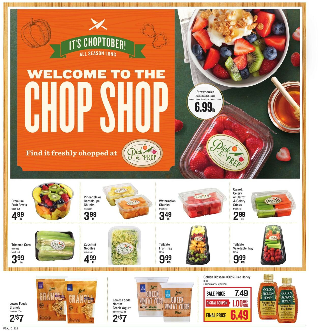 Lowes Foods Weekly Ad Circular - valid 10/12-10/18/2022 (Page 2)