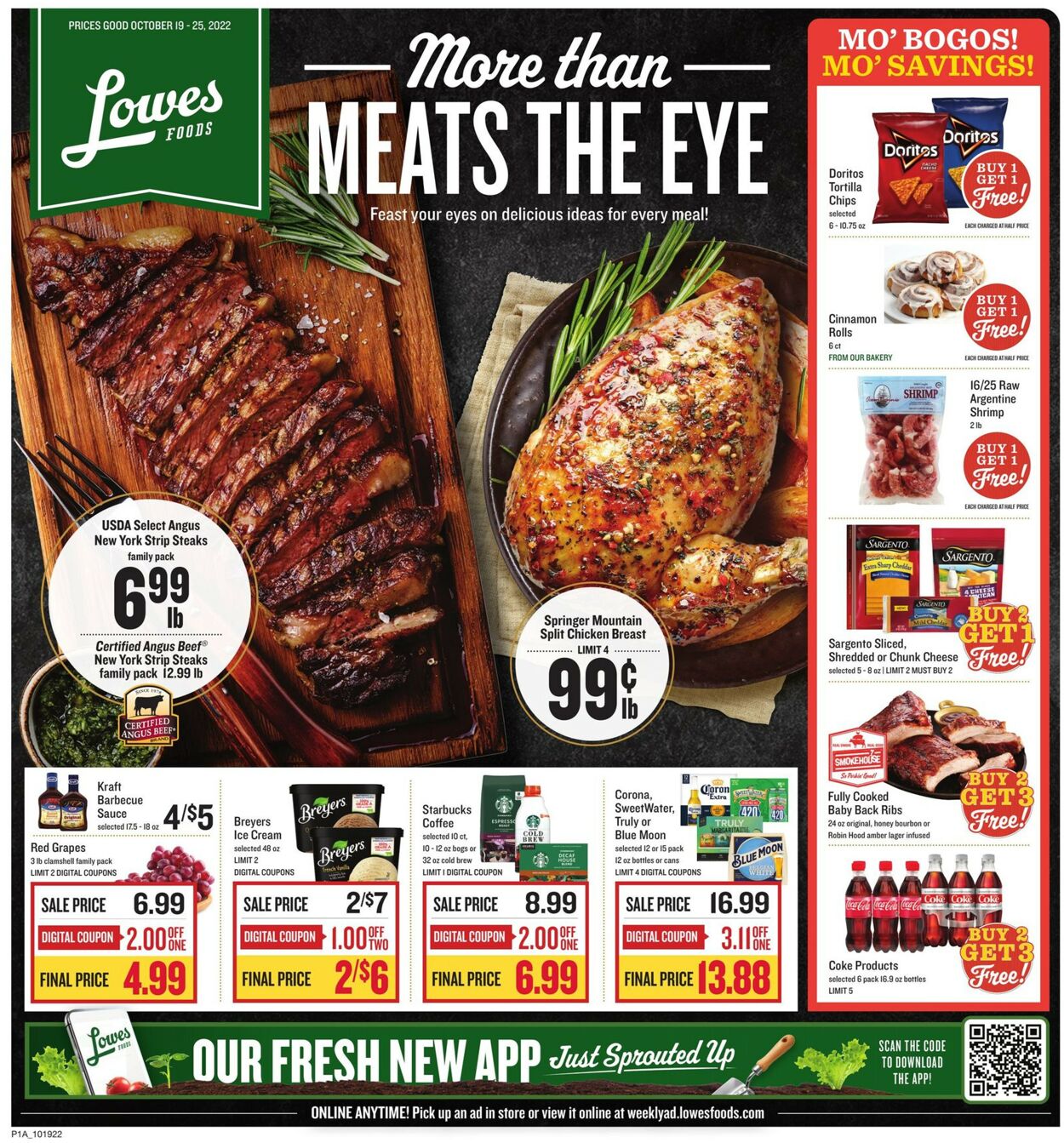Lowes Foods Weekly Ad Circular - valid 10/19-10/25/2022