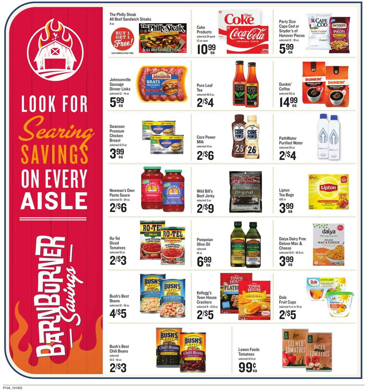 Lowes Foods Weekly Ad Circular - valid 10/19-10/25/2022 (Page 10)