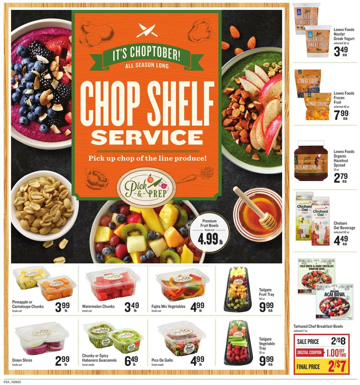 Lowes Foods Weekly Ad Circular - valid 10/26-11/01/2022 (Page 2)