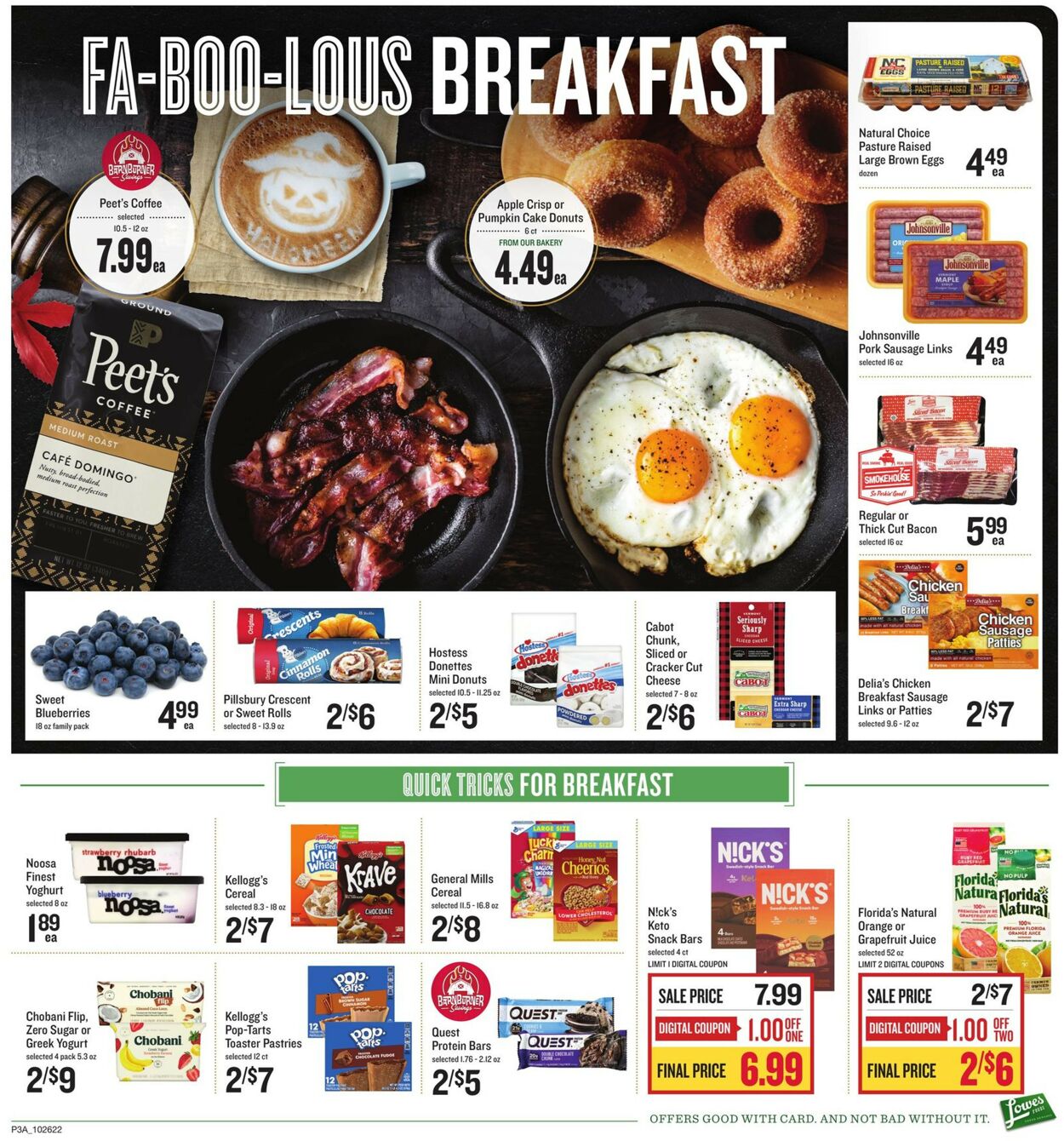 Lowes Foods Weekly Ad Circular - valid 10/26-11/01/2022 (Page 3)