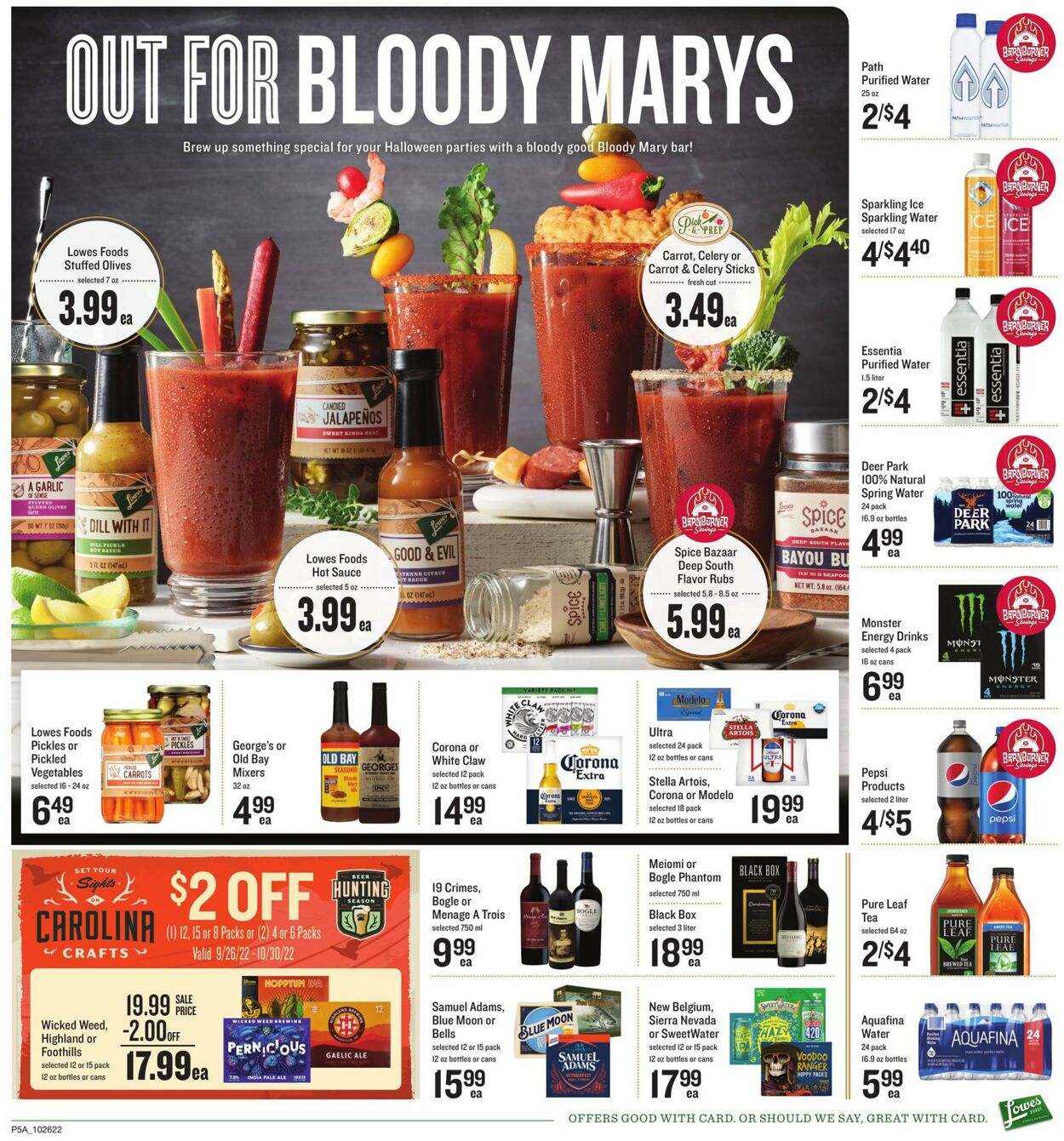 Lowes Foods Weekly Ad Circular - valid 10/26-11/01/2022 (Page 5)