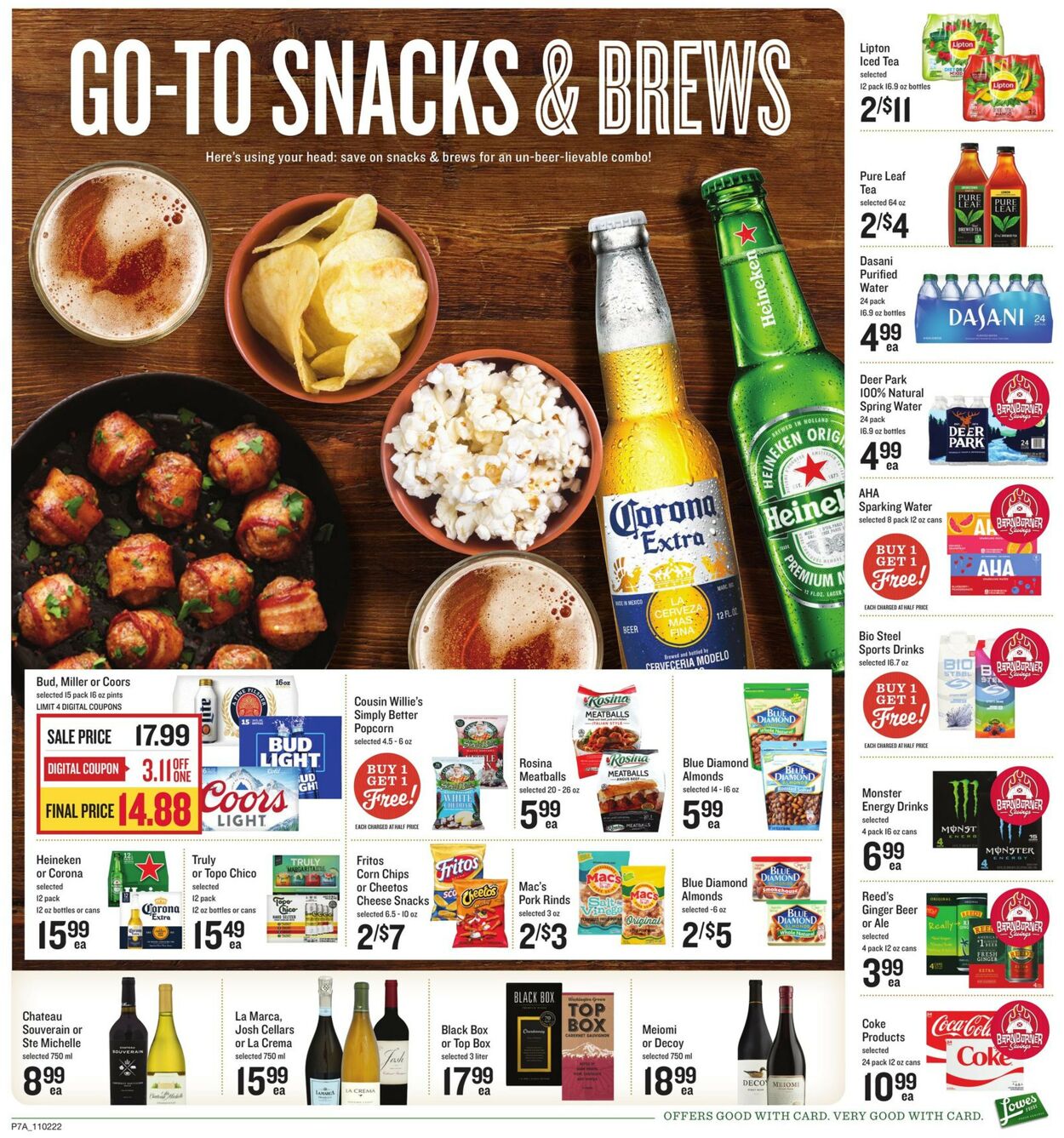 Lowes Foods Weekly Ad Circular - valid 11/02-11/08/2022 (Page 10)