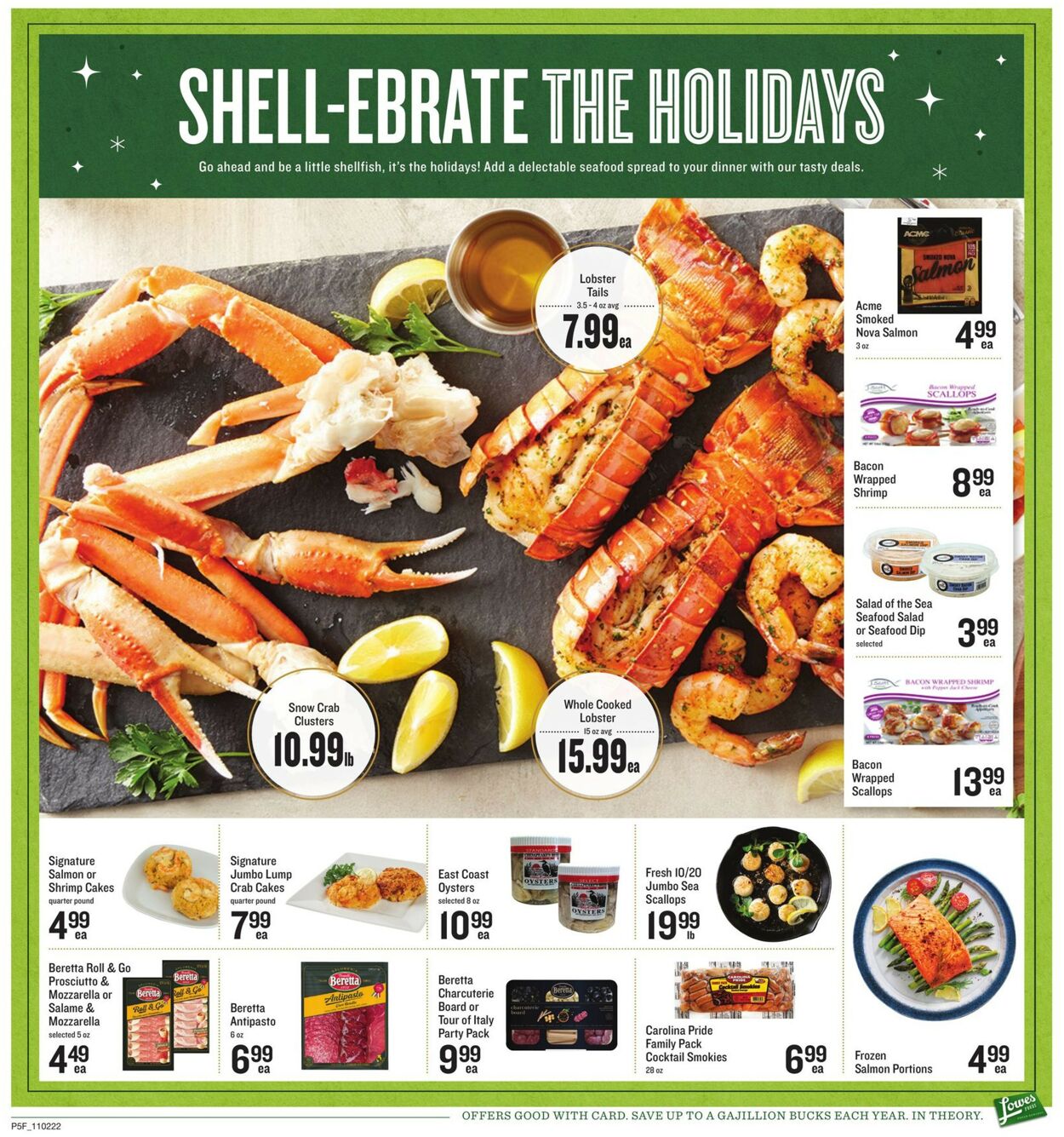 Lowes Foods Weekly Ad Circular - valid 11/02-11/29/2022 (Page 5)