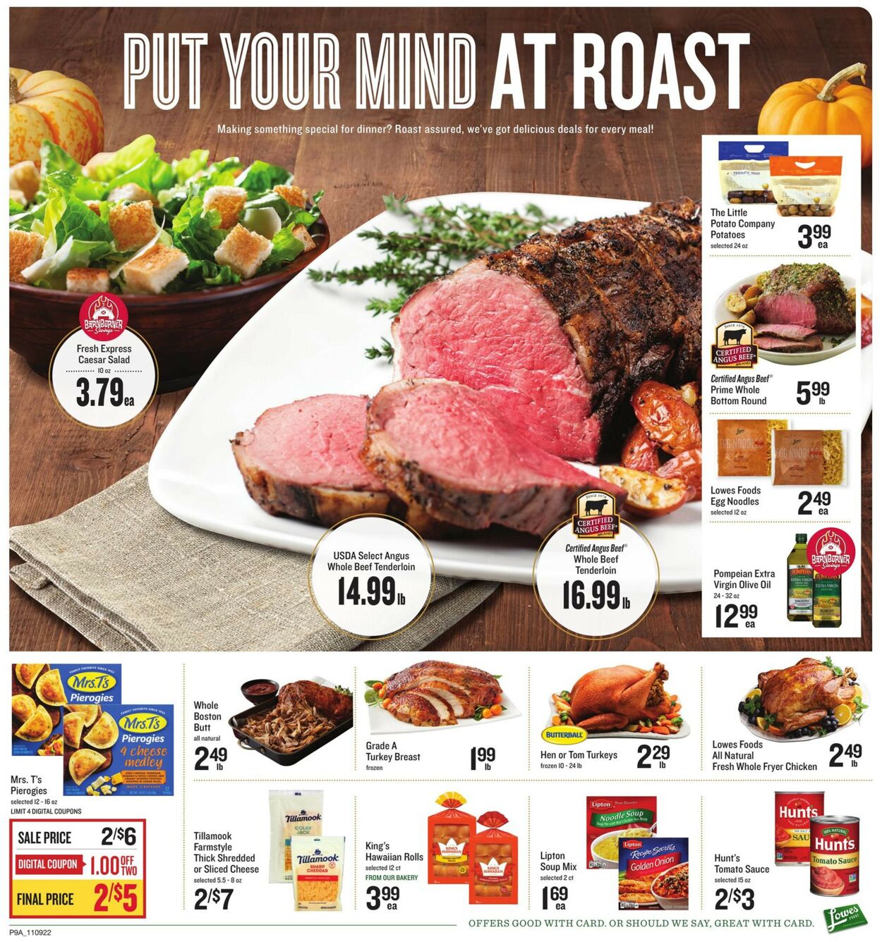 Lowes Foods Weekly Ad Circular - valid 11/09-11/15/2022 (Page 12)