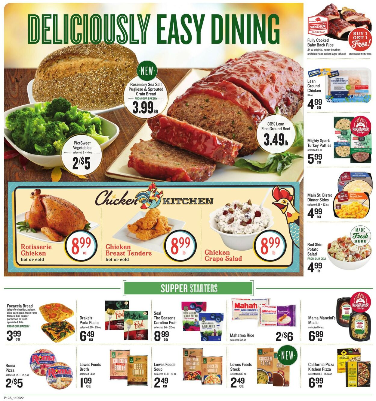 Lowes Foods Weekly Ad Circular - valid 11/09-11/15/2022 (Page 17)