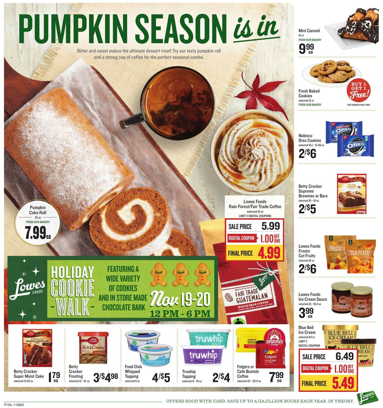 Lowes Foods Weekly Ad Circular - valid 11/09-11/15/2022 (Page 18)