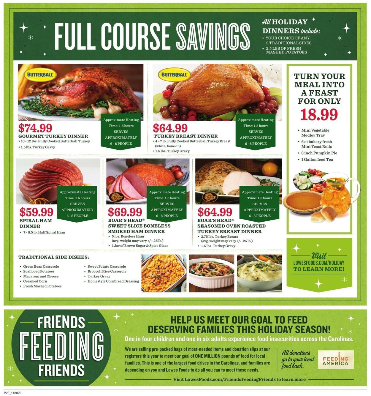 Lowes Foods Weekly Ad Circular - valid 11/30-12/27/2022 (Page 2)
