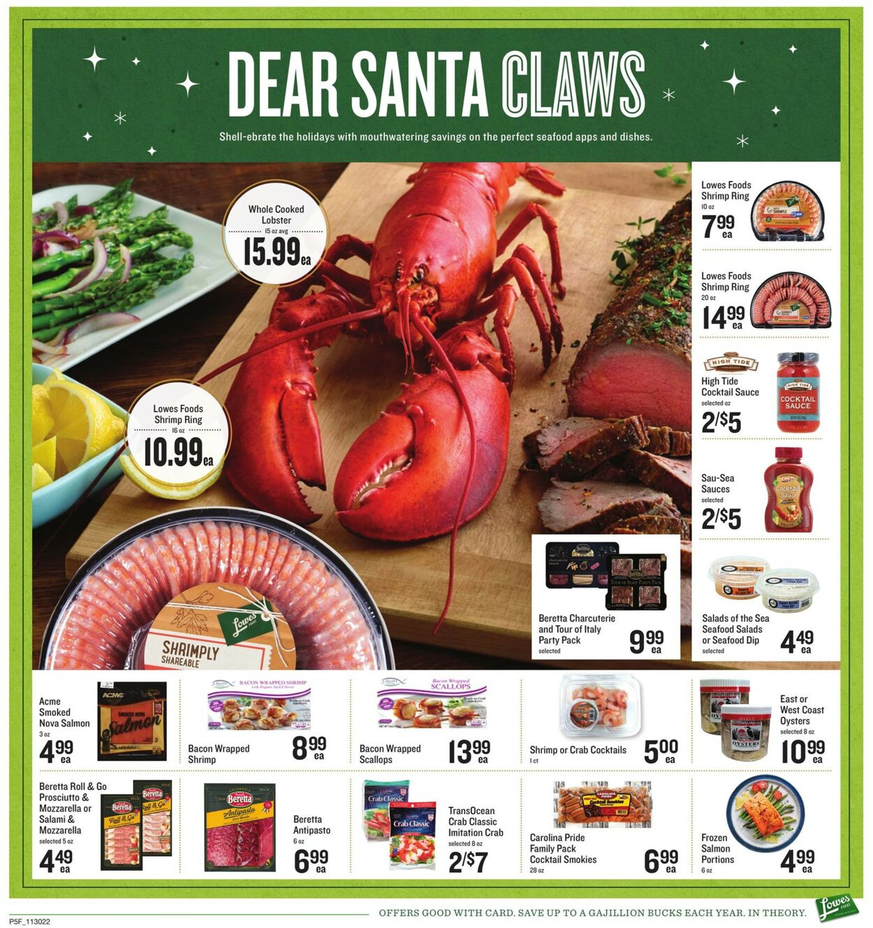 Lowes Foods Weekly Ad Circular - valid 11/30-12/27/2022 (Page 6)