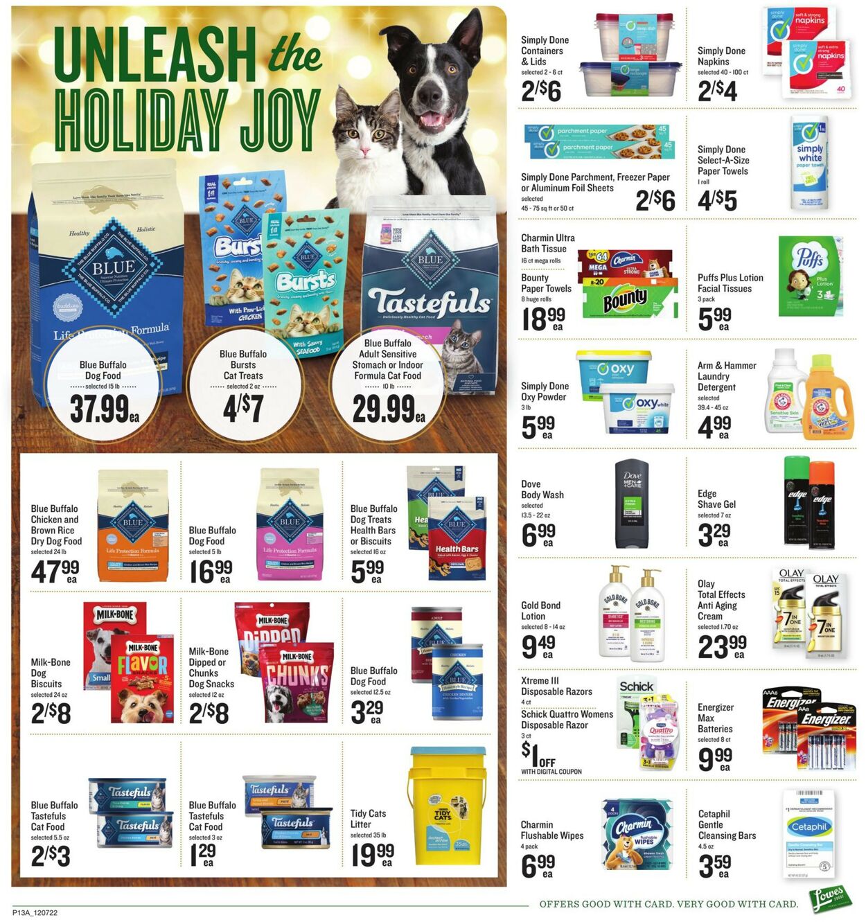 Lowes Foods Weekly Ad Circular - valid 12/07-12/13/2022 (Page 13)