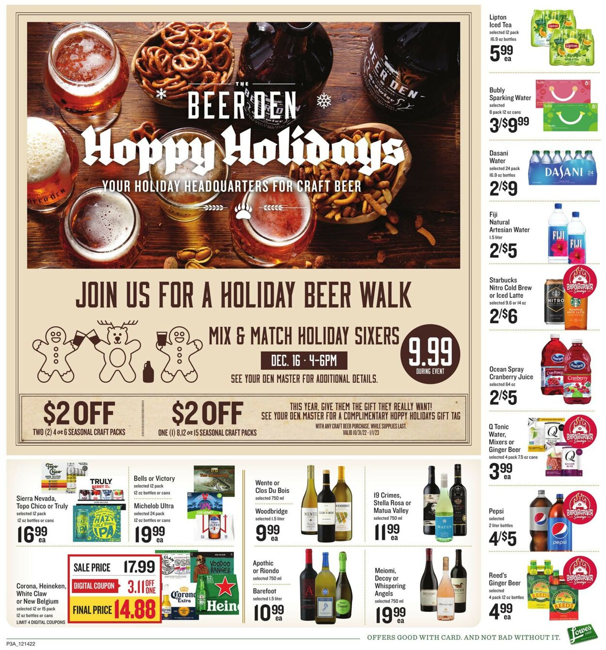Lowes Foods Weekly Ad Circular - valid 12/14-12/24/2022 (Page 3)
