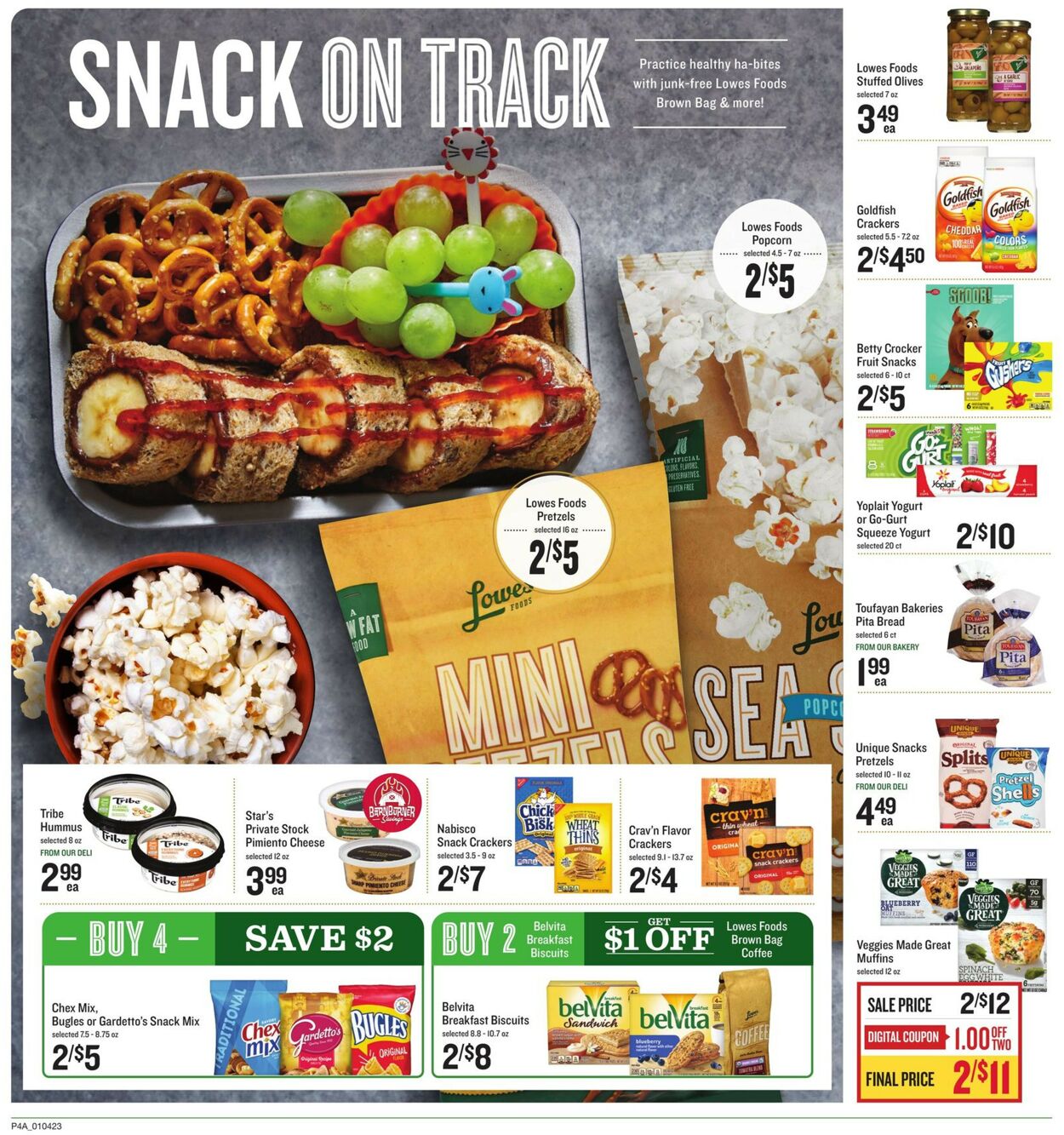 Lowes Foods Weekly Ad Circular - valid 01/04-01/10/2023 (Page 6)