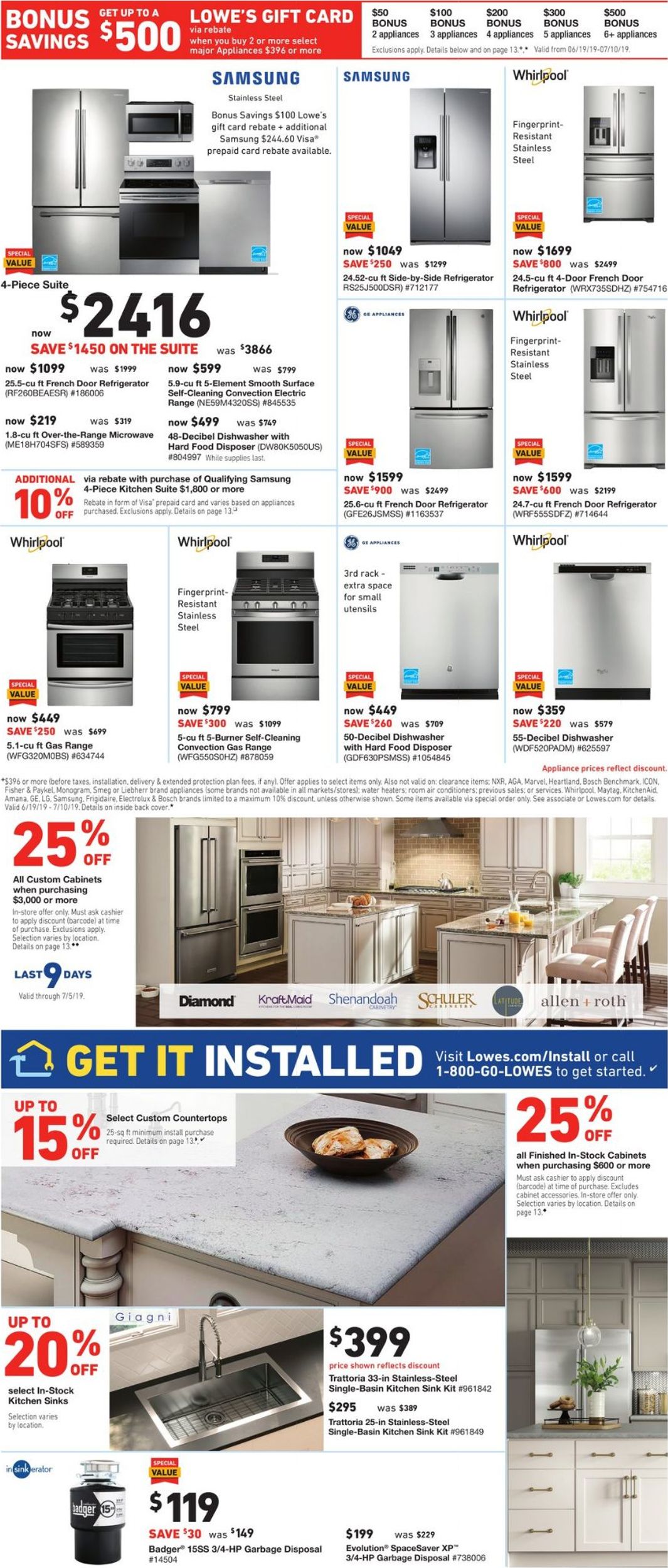 Lowe's Weekly Ad Circular - valid 06/27-07/10/2019 (Page 7)