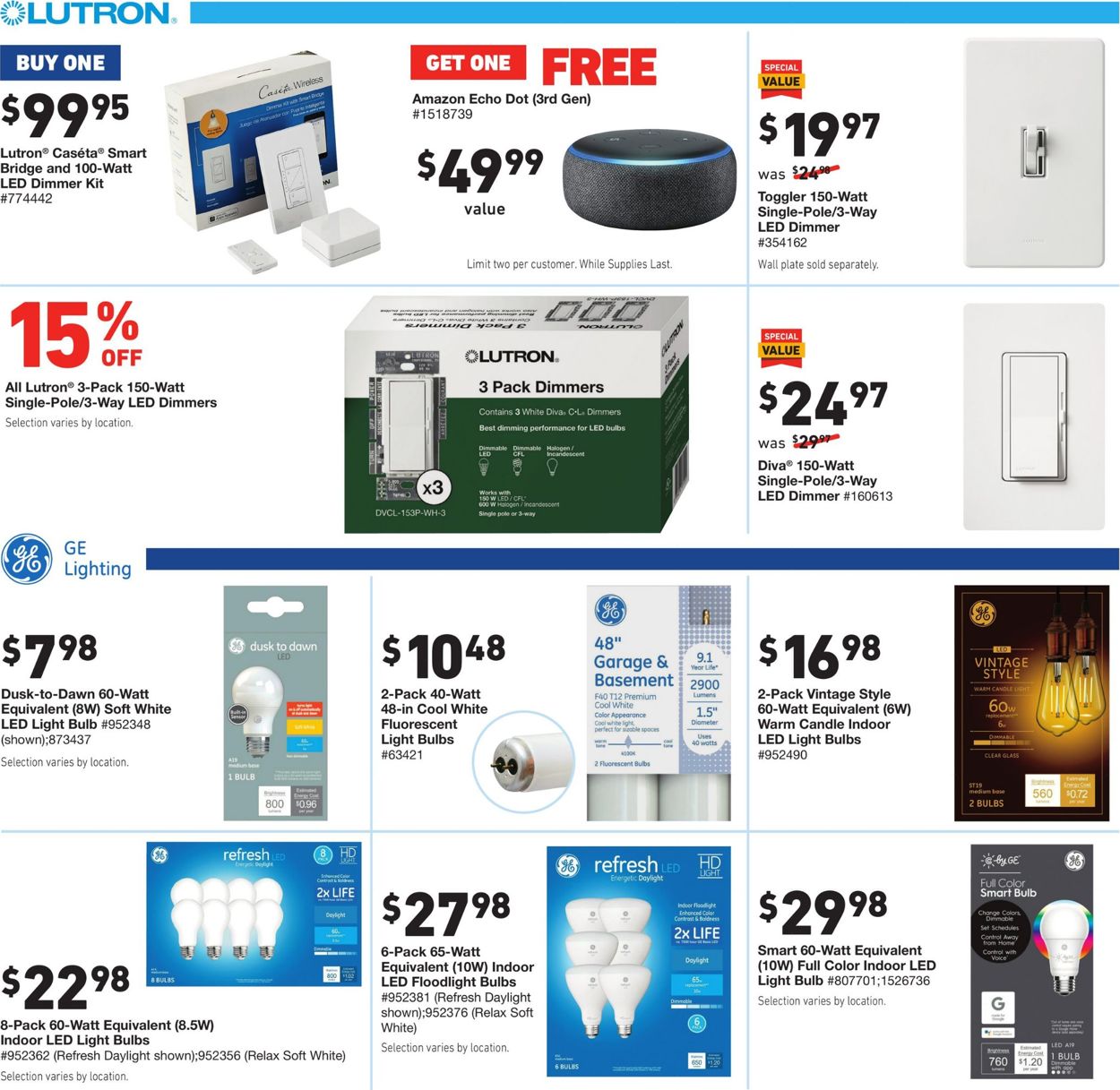 Lowe's - New Year's Ad 2019/2020 Weekly Ad Circular - valid 12/25-01/01/2020 (Page 6)
