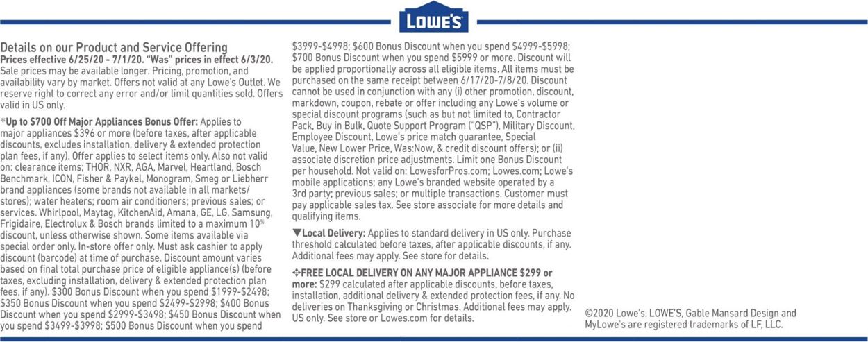 Lowe's Weekly Ad Circular - valid 06/25-07/01/2020 (Page 4)