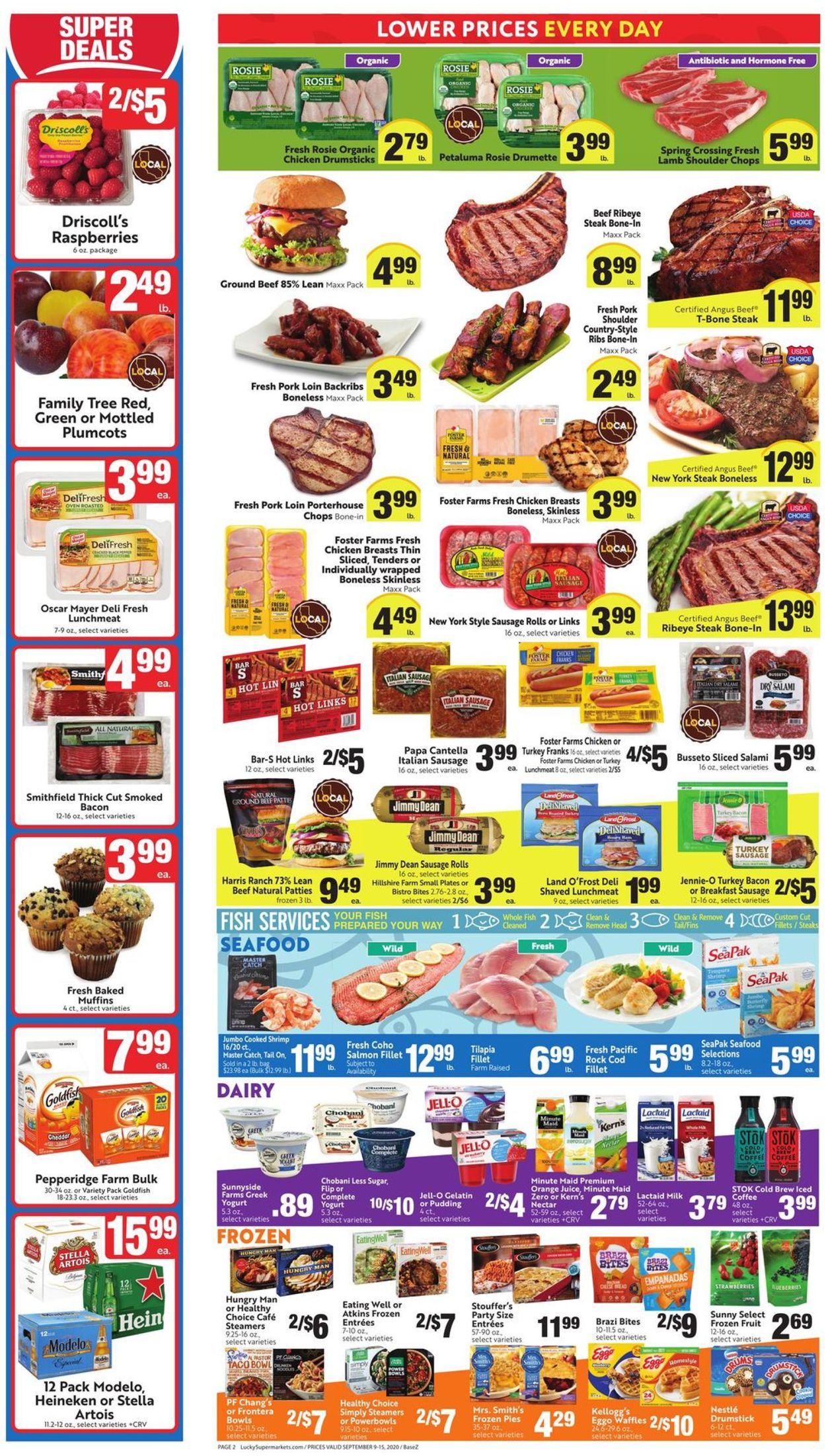 Lucky Supermarkets Weekly Ad Circular - valid 09/09-09/15/2020 (Page 2)