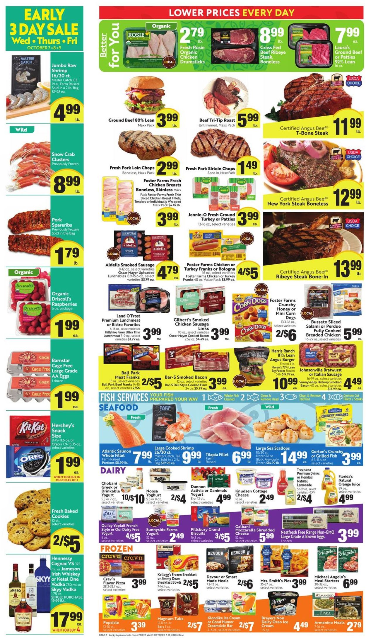 Lucky Supermarkets Weekly Ad Circular - valid 10/07-10/13/2020 (Page 2)