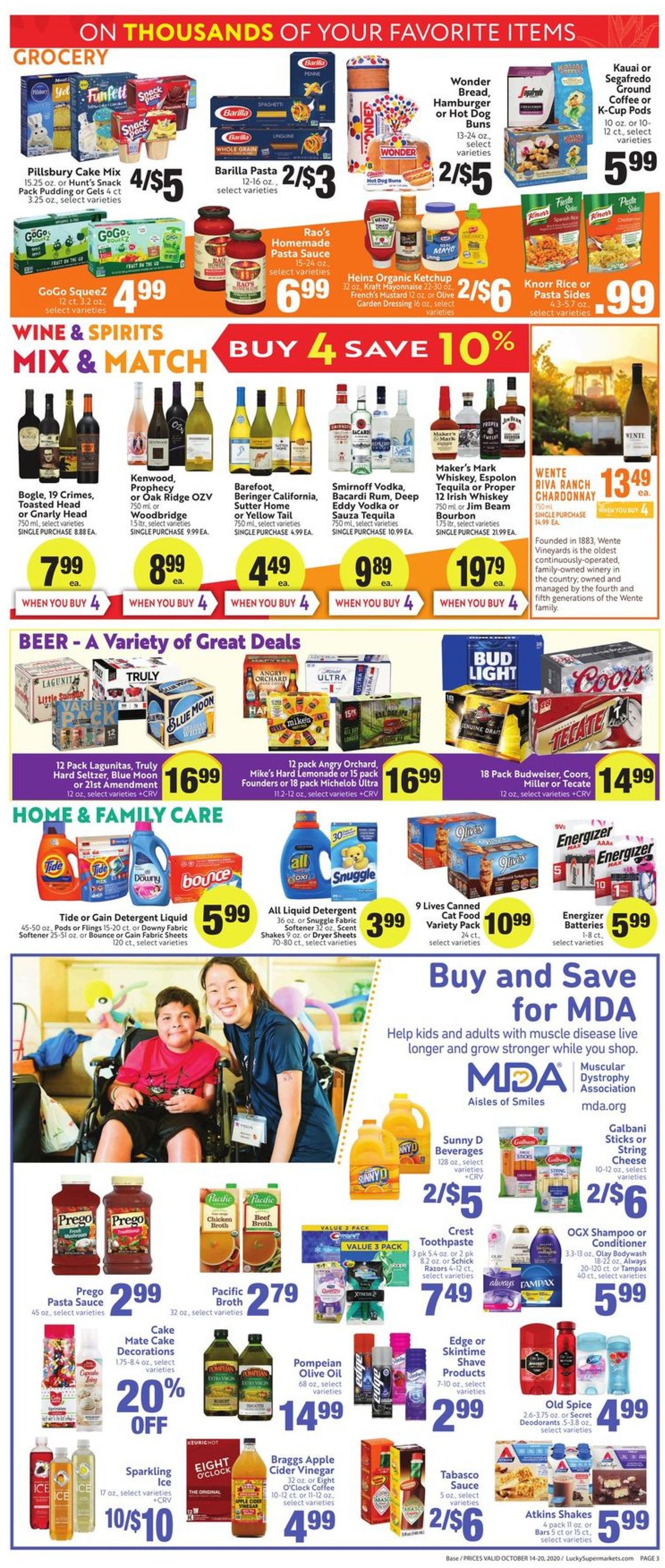 Lucky Supermarkets Weekly Ad Circular - valid 10/14-10/20/2020 (Page 3)