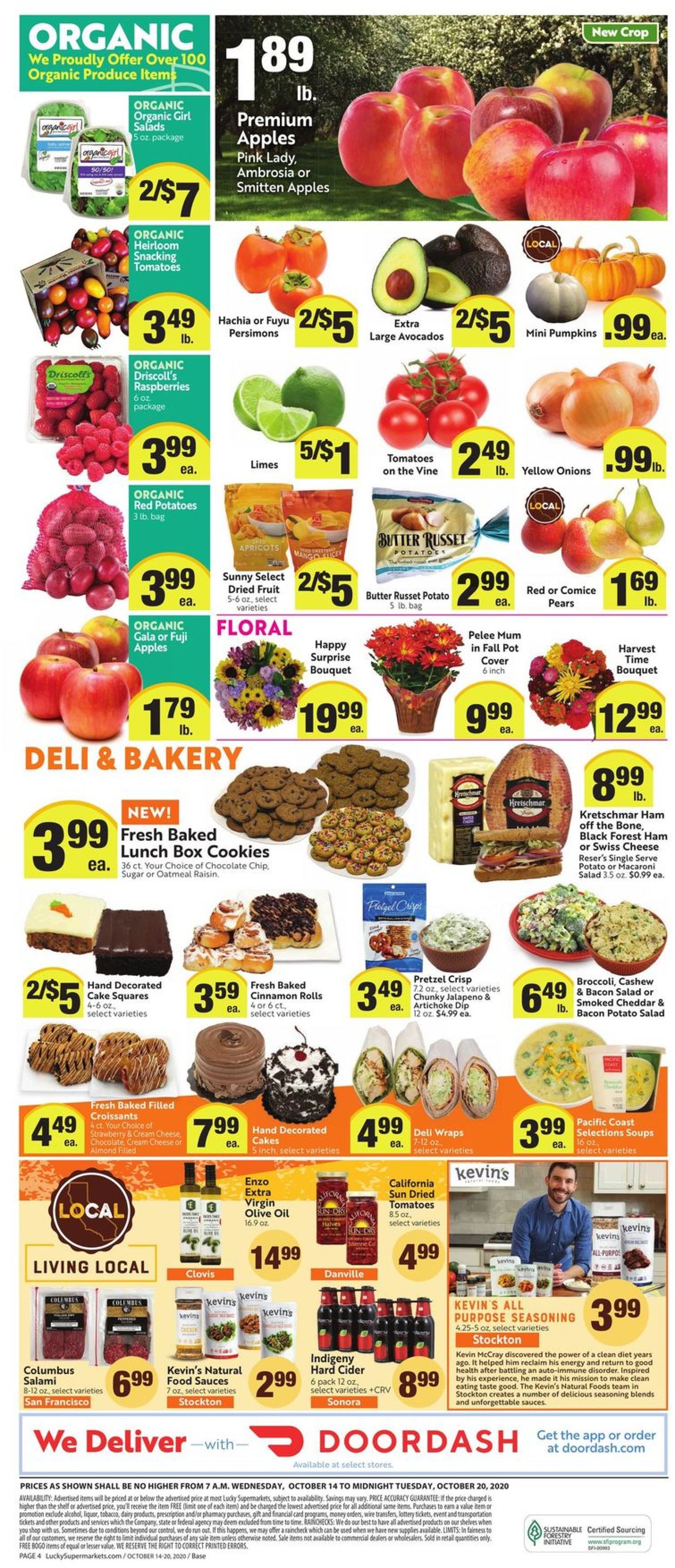 Lucky Supermarkets Weekly Ad Circular - valid 10/14-10/20/2020 (Page 4)