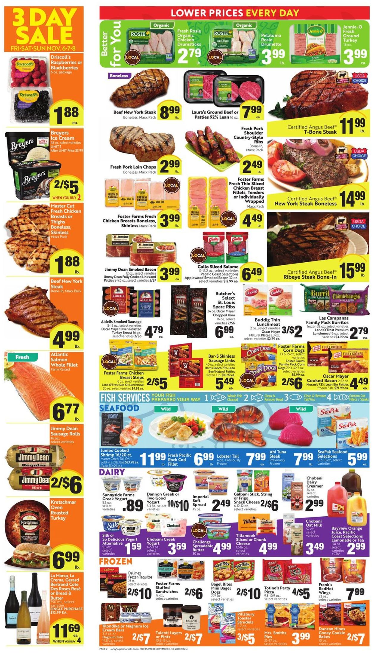 Lucky Supermarkets Weekly Ad Circular - valid 11/04-11/10/2020 (Page 2)