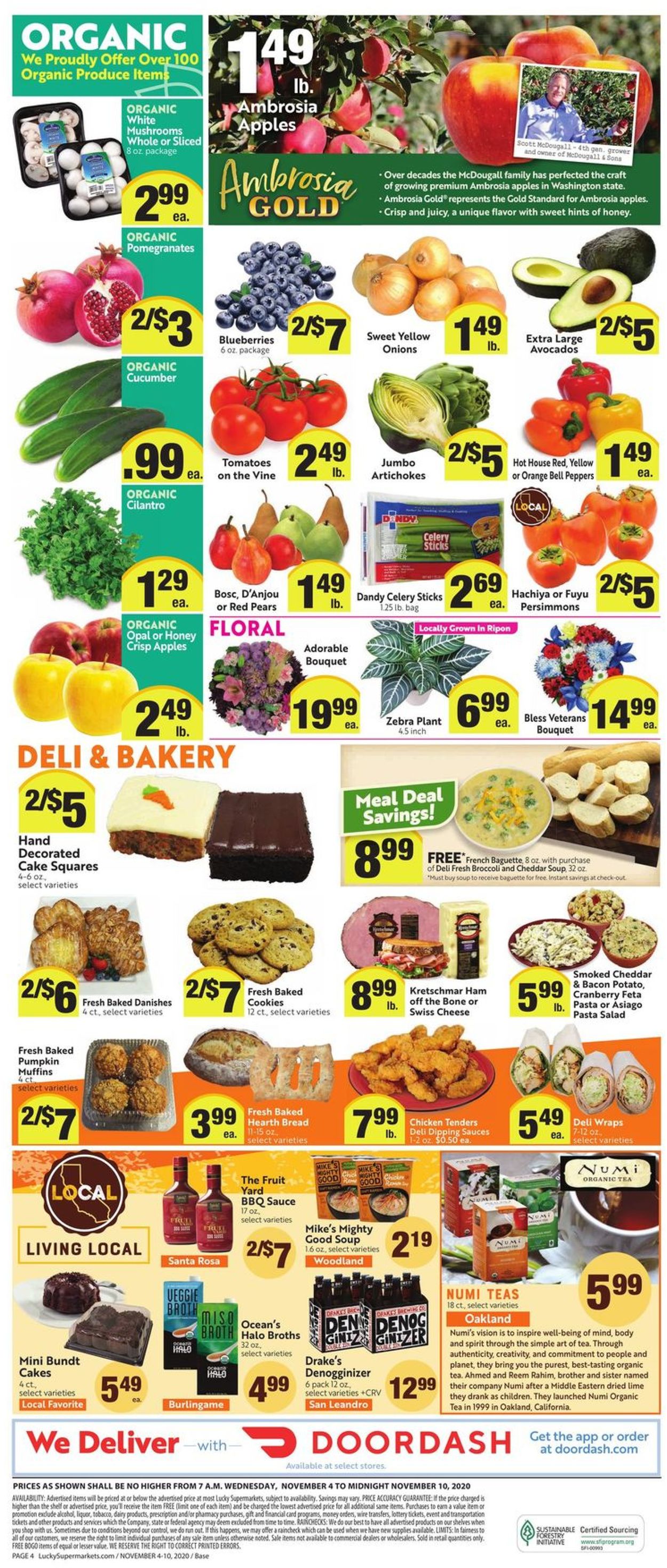 Lucky Supermarkets Weekly Ad Circular - valid 11/04-11/10/2020 (Page 4)