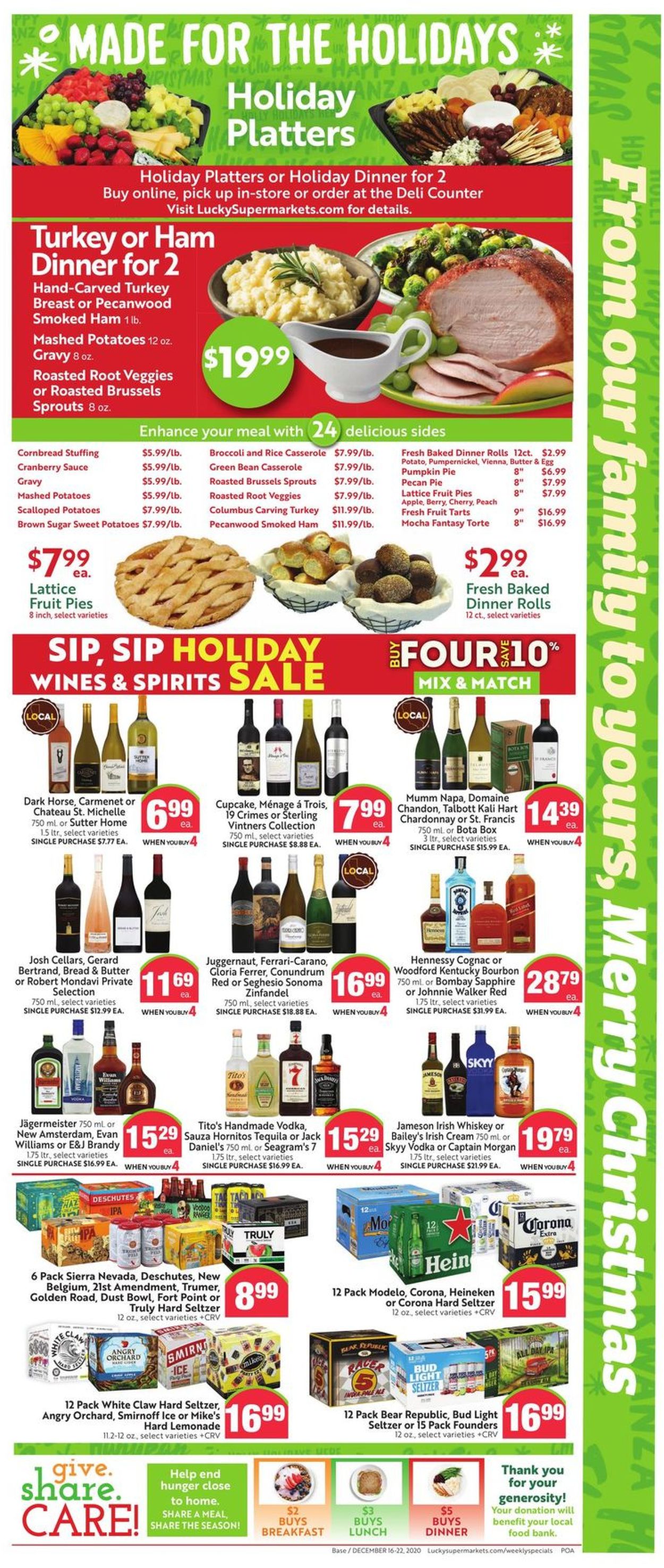 Lucky Supermarkets Christmas Ad 2020 Weekly Ad Circular - valid 12/16-12/22/2020 (Page 5)