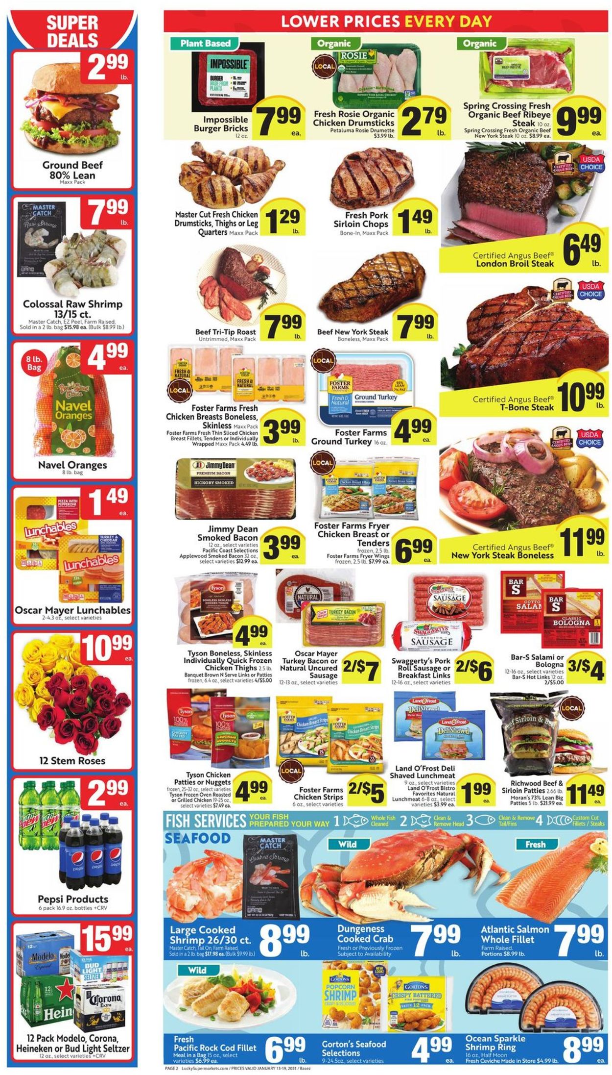 Lucky Supermarkets Weekly Ad Circular - valid 01/13-01/19/2021 (Page 2)