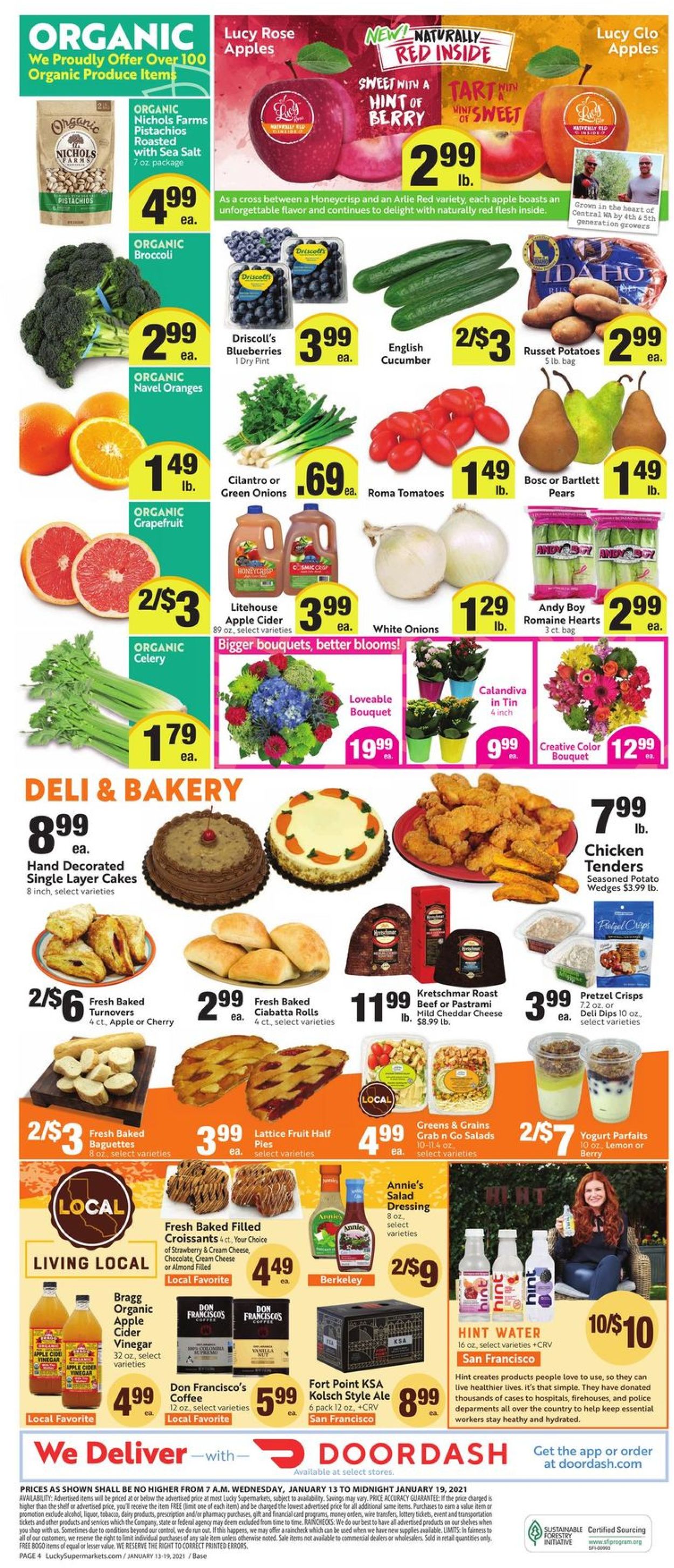 Lucky Supermarkets Weekly Ad Circular - valid 01/13-01/19/2021 (Page 4)