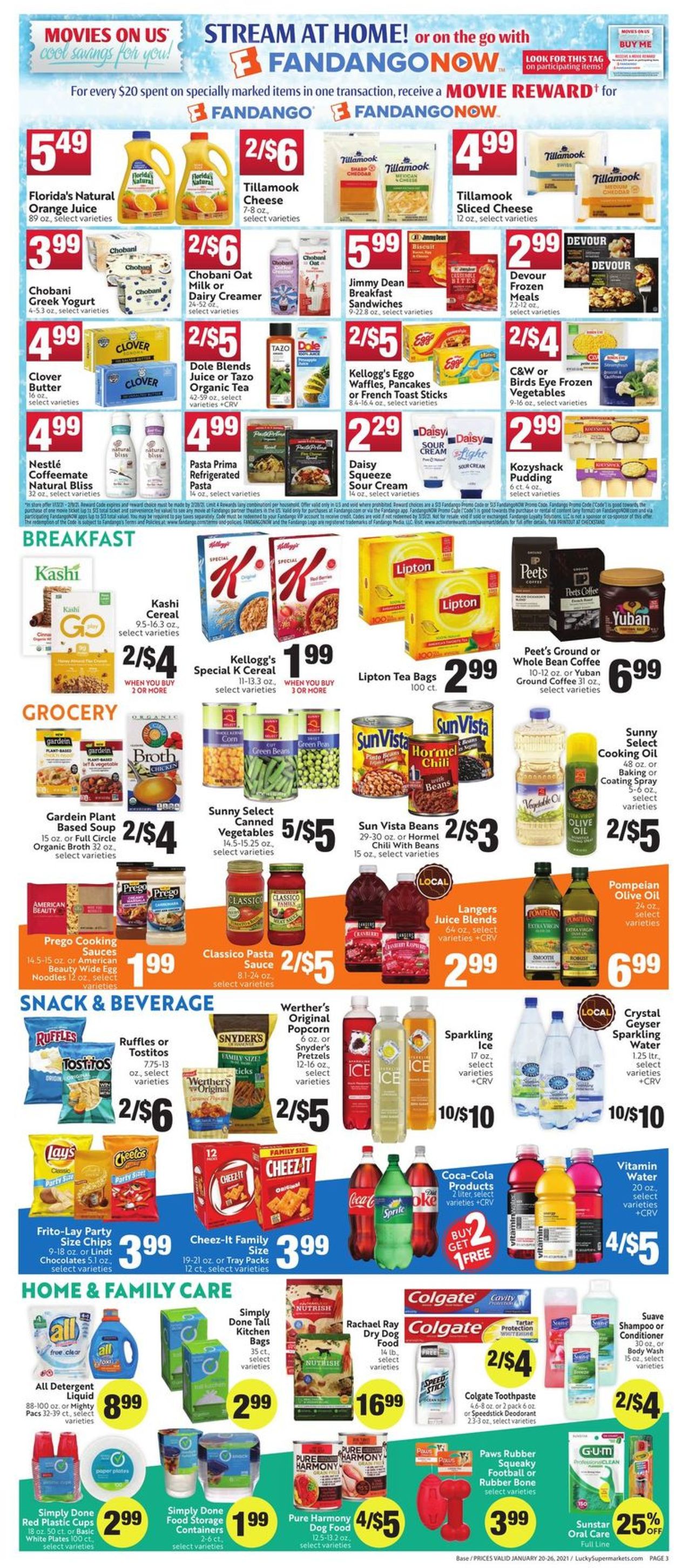 Lucky Supermarkets Weekly Ad Circular - valid 01/20-01/26/2021 (Page 3)