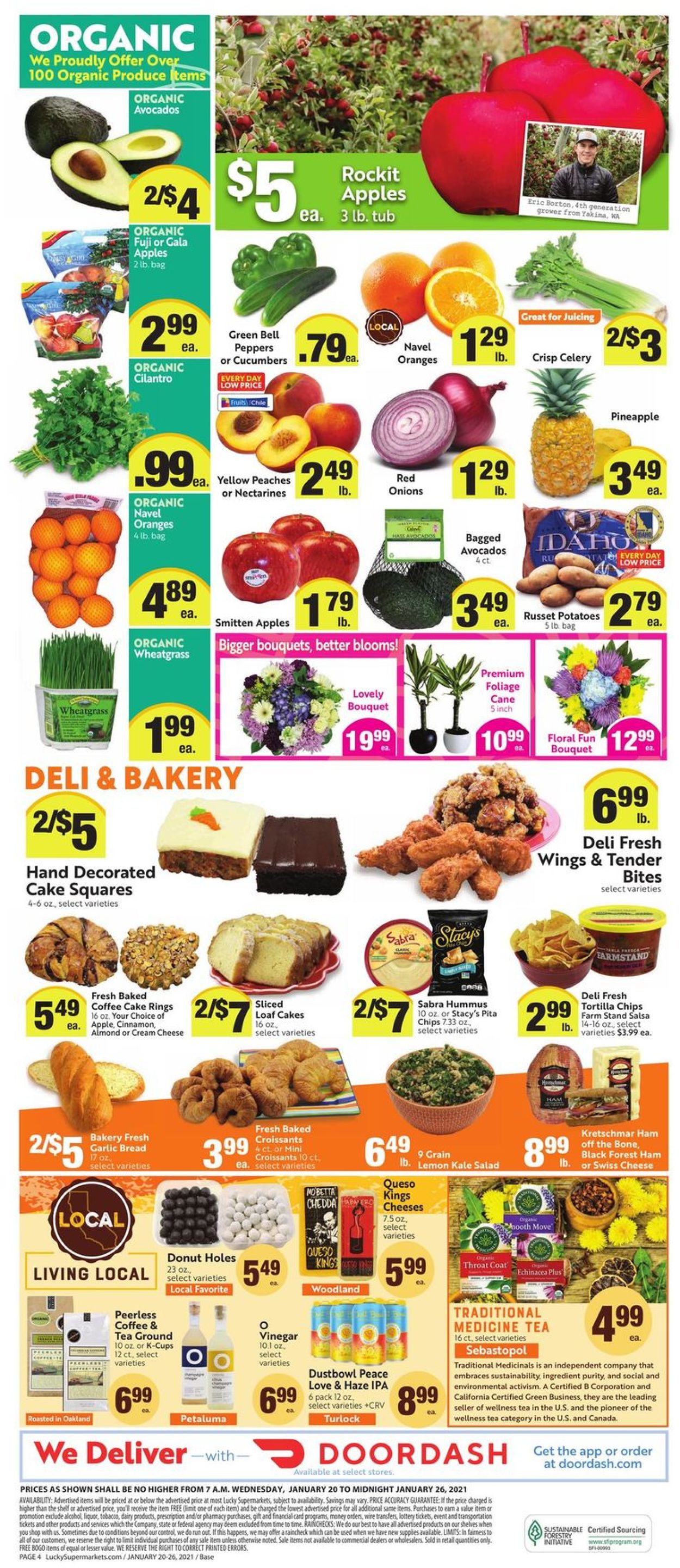 Lucky Supermarkets Weekly Ad Circular - valid 01/20-01/26/2021 (Page 4)