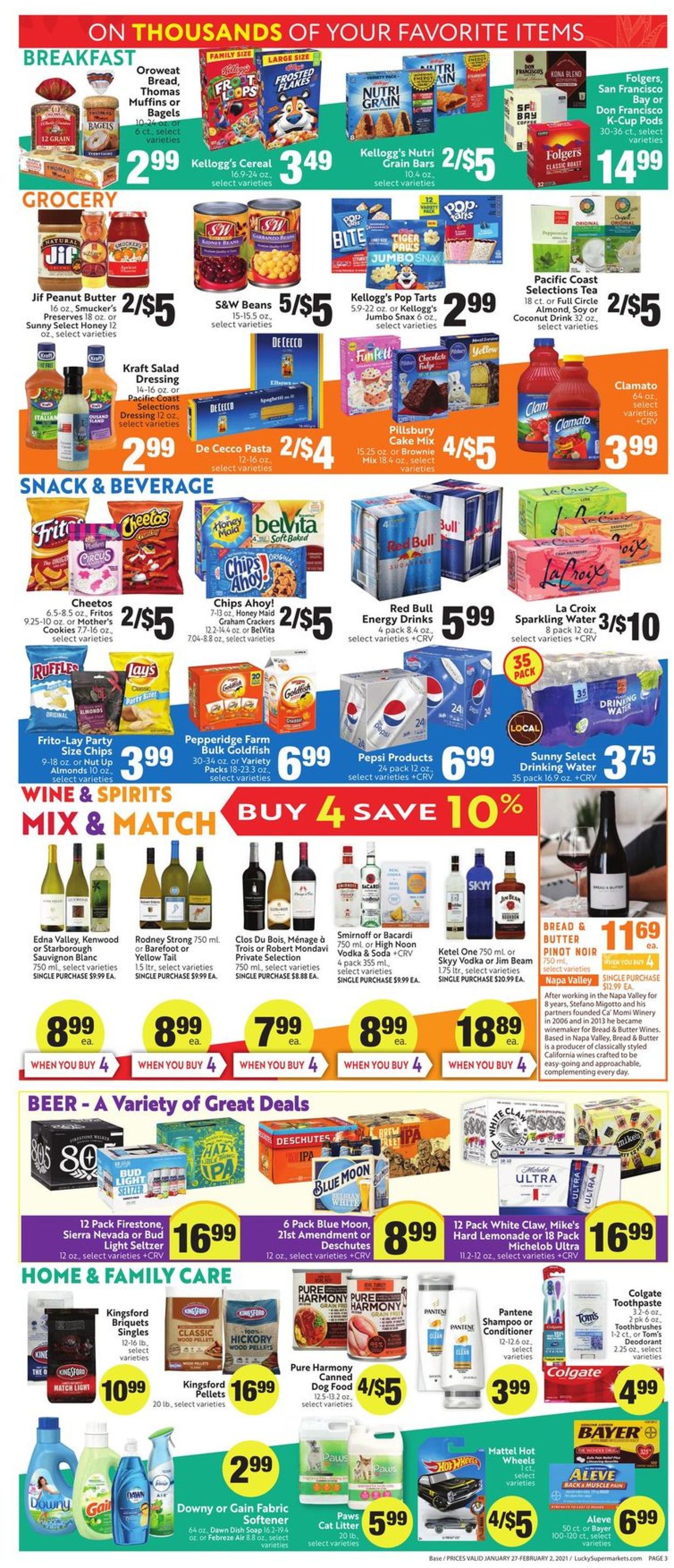 Lucky Supermarkets Weekly Ad Circular - valid 01/27-02/02/2021 (Page 3)