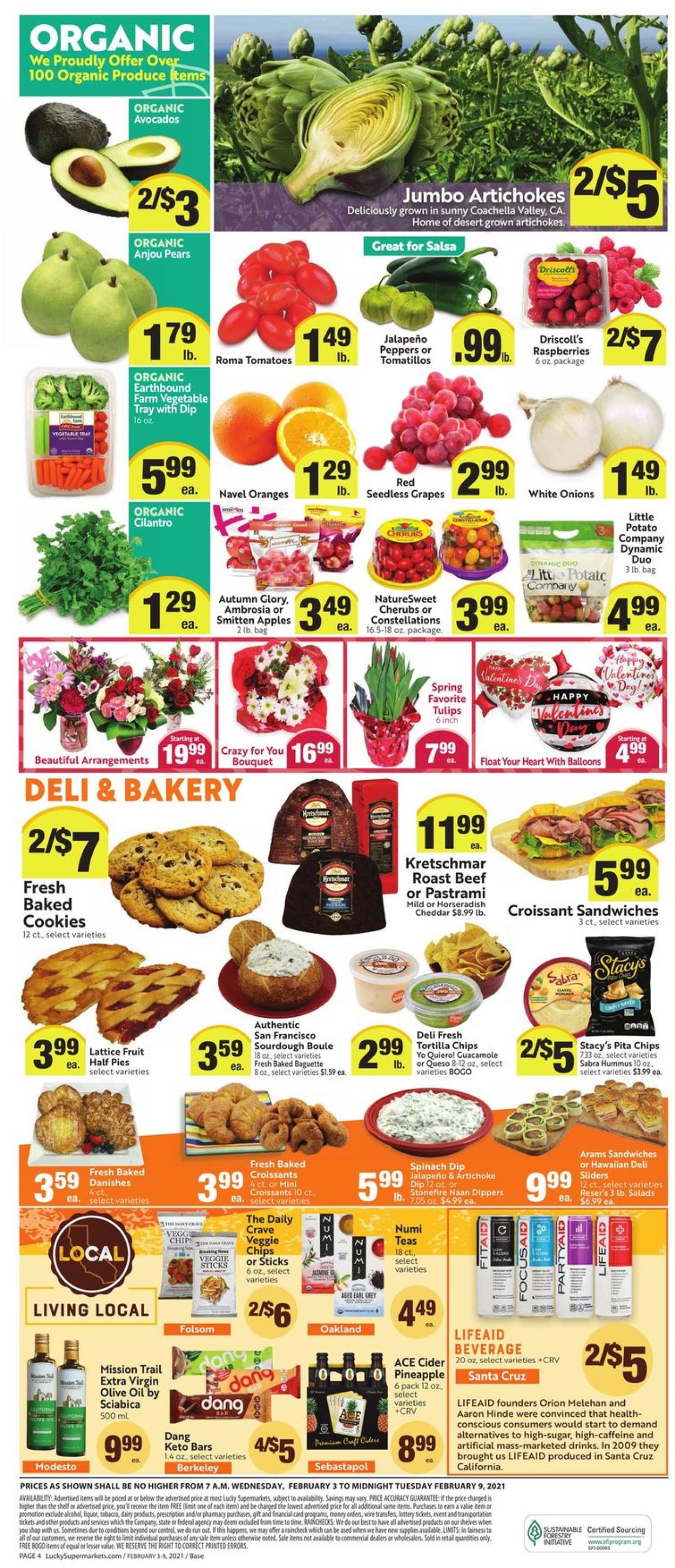 Lucky Supermarkets Weekly Ad Circular - valid 02/03-02/09/2021 (Page 4)