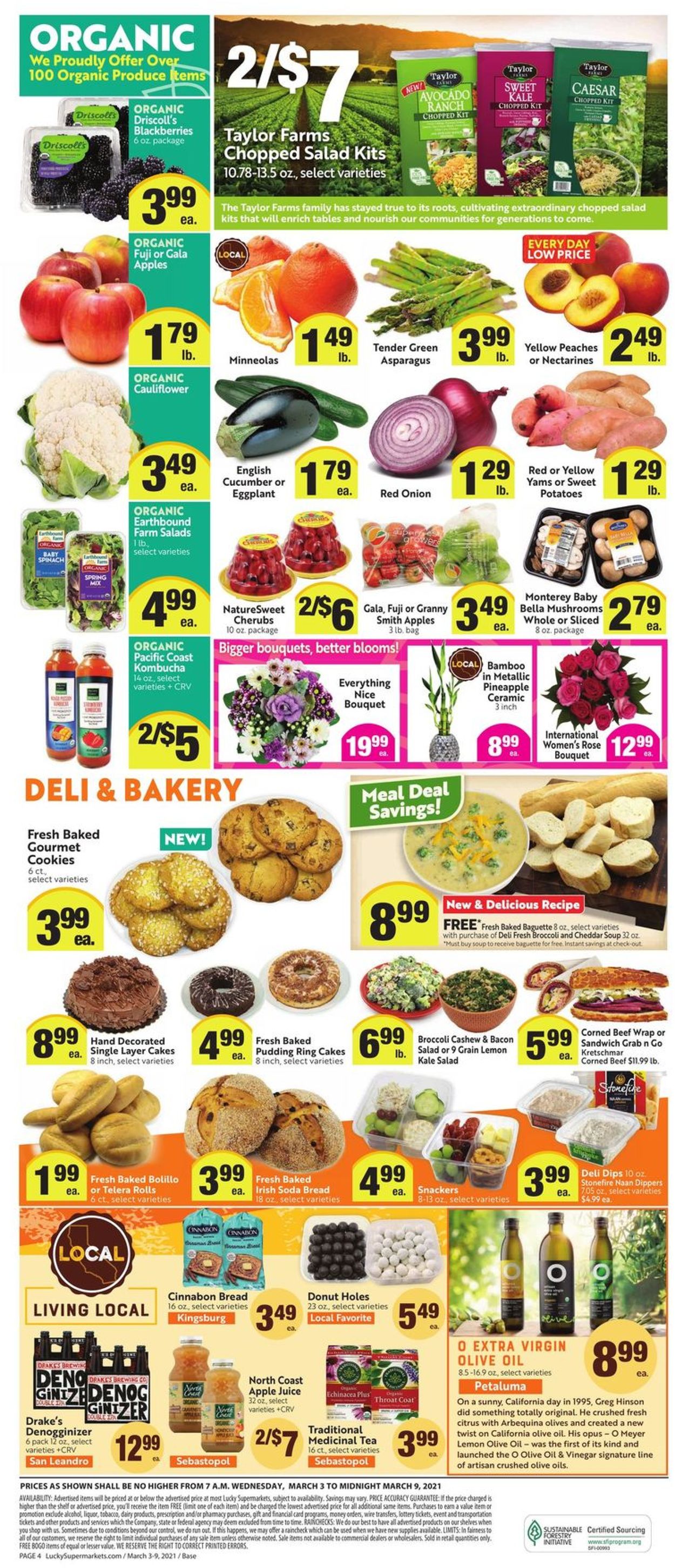 Lucky Supermarkets Weekly Ad Circular - valid 03/03-03/09/2021 (Page 4)